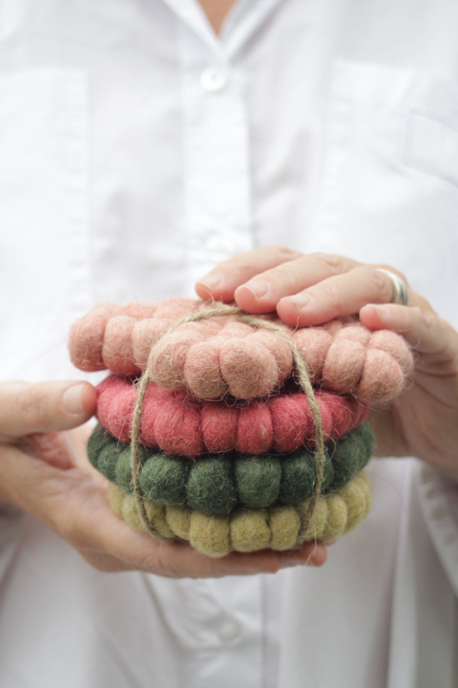 Vanja Coaster 4p - Multi