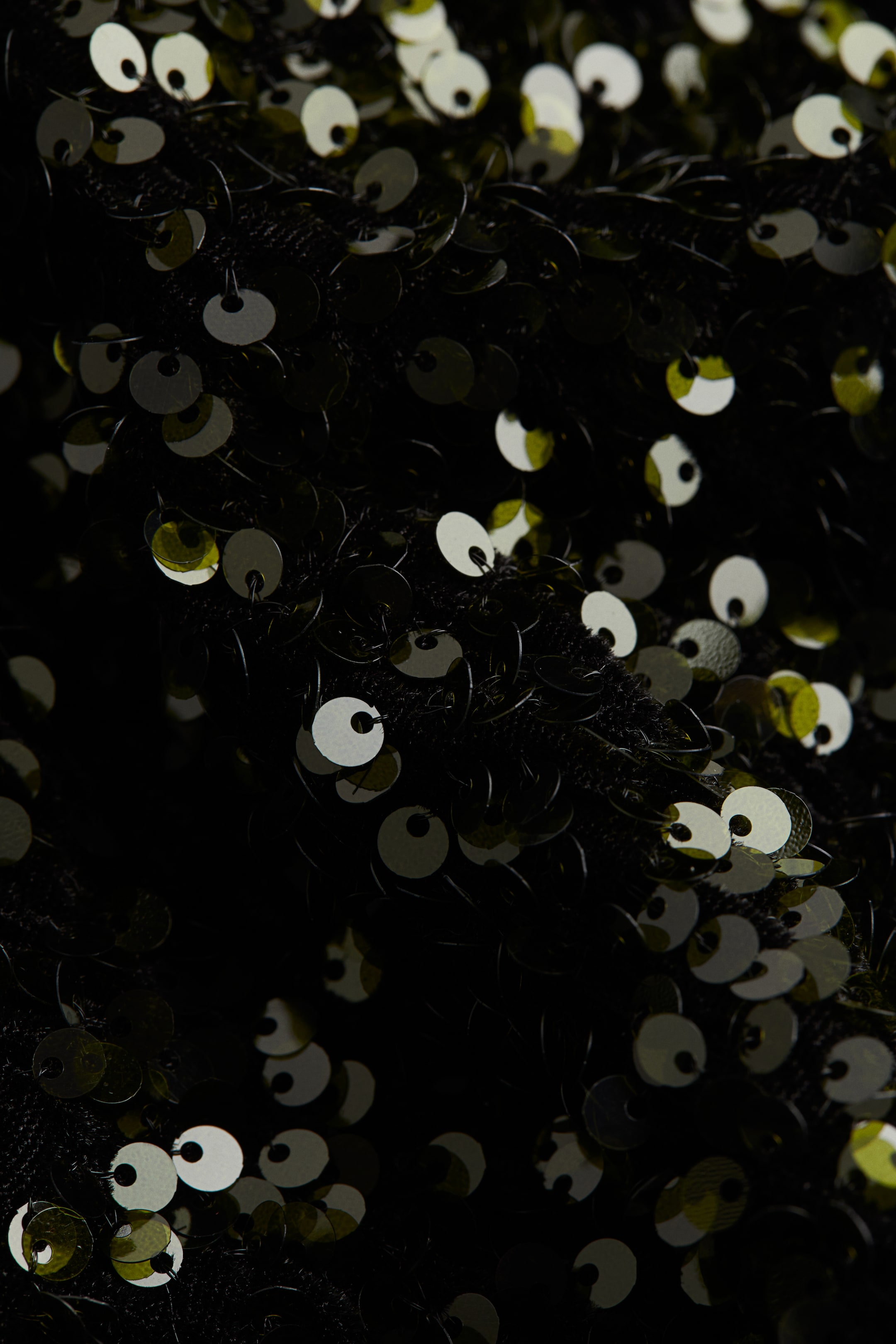 View larger image: Sleeveless Sequin Dress - Dark green - Ladies | H&M AU 2