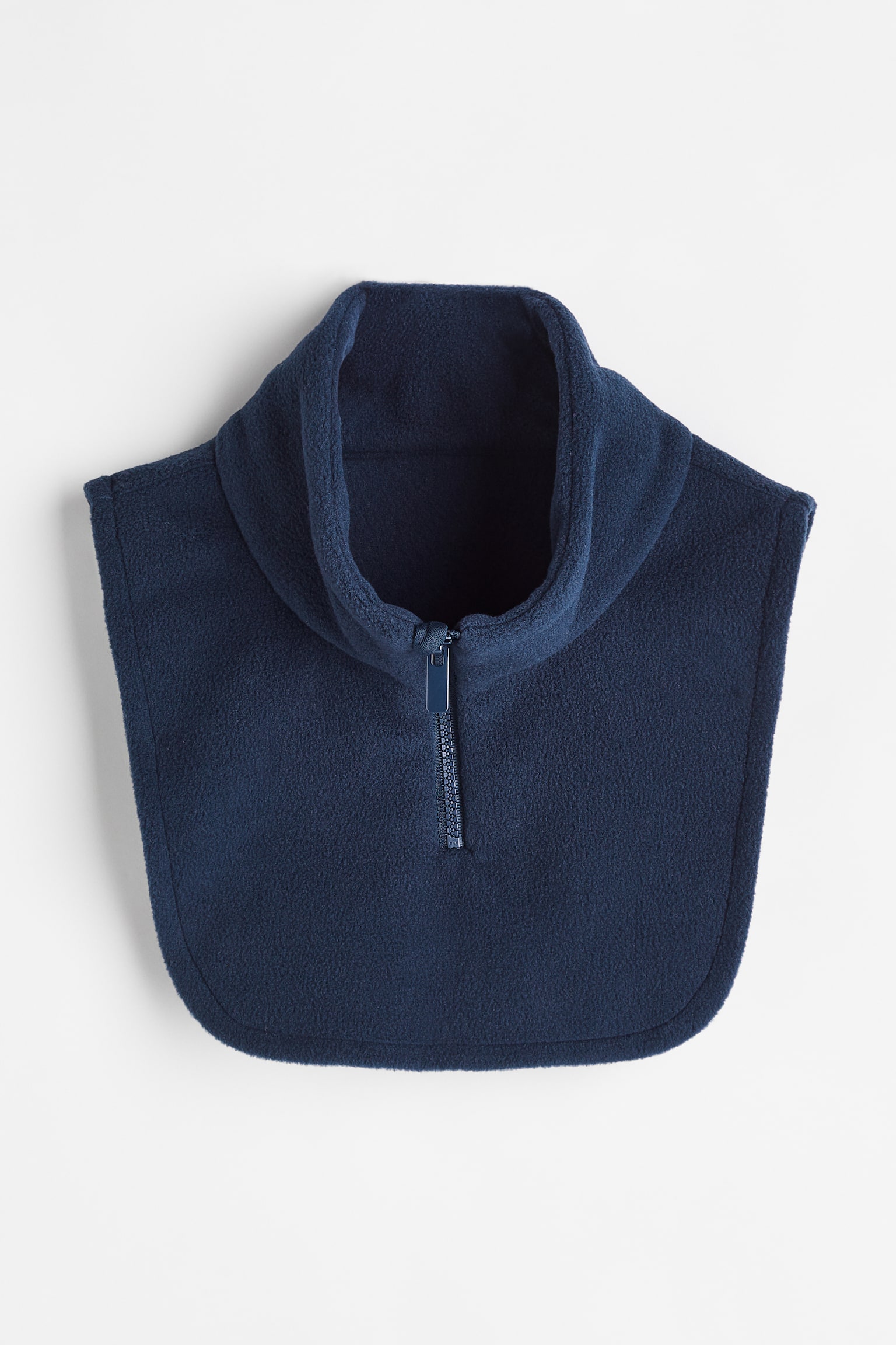 Thermal Fleece Half Zip Collar - Navy blue - 1