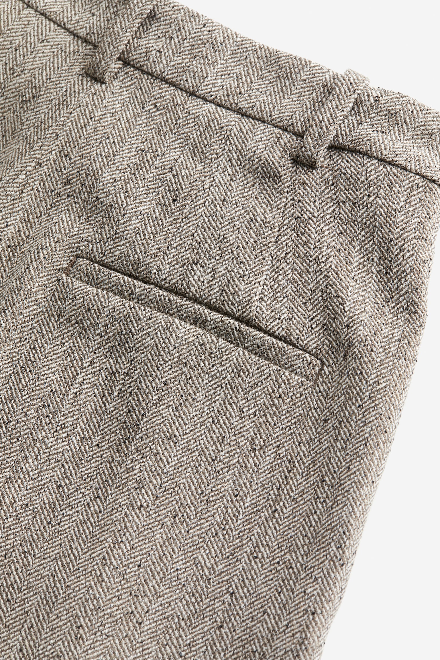 Quần dài ống rộng - Màu be xám/Màu đen - 2