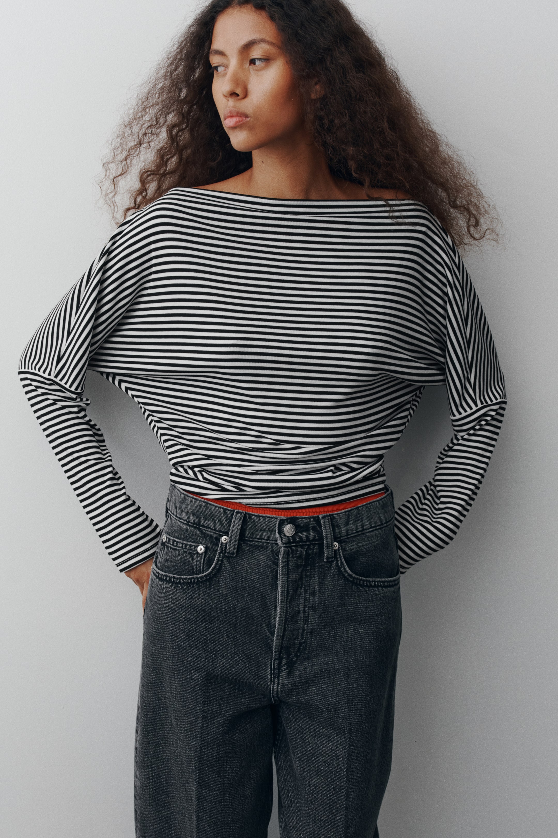 Boat-Neck Top