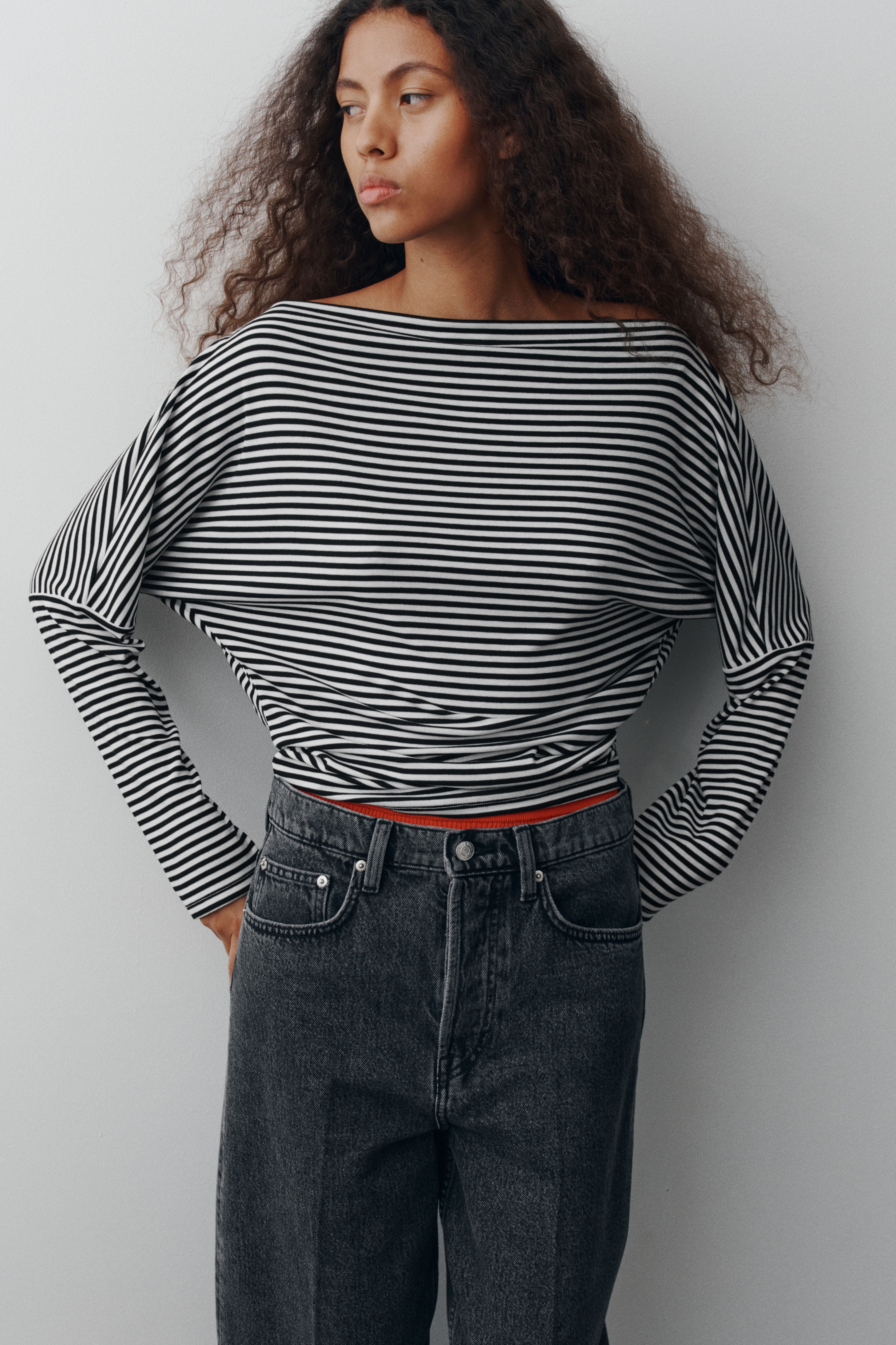 Boat-Neck Top
