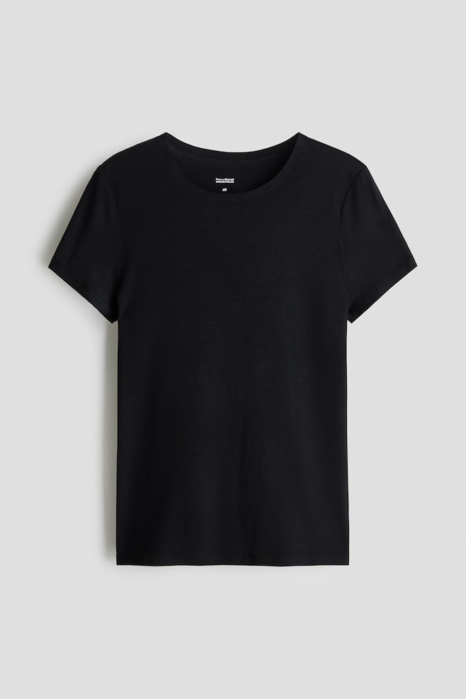 T-shirt Warming Slim Fit - Noir/Marron foncé/Beige/Blanc - 1