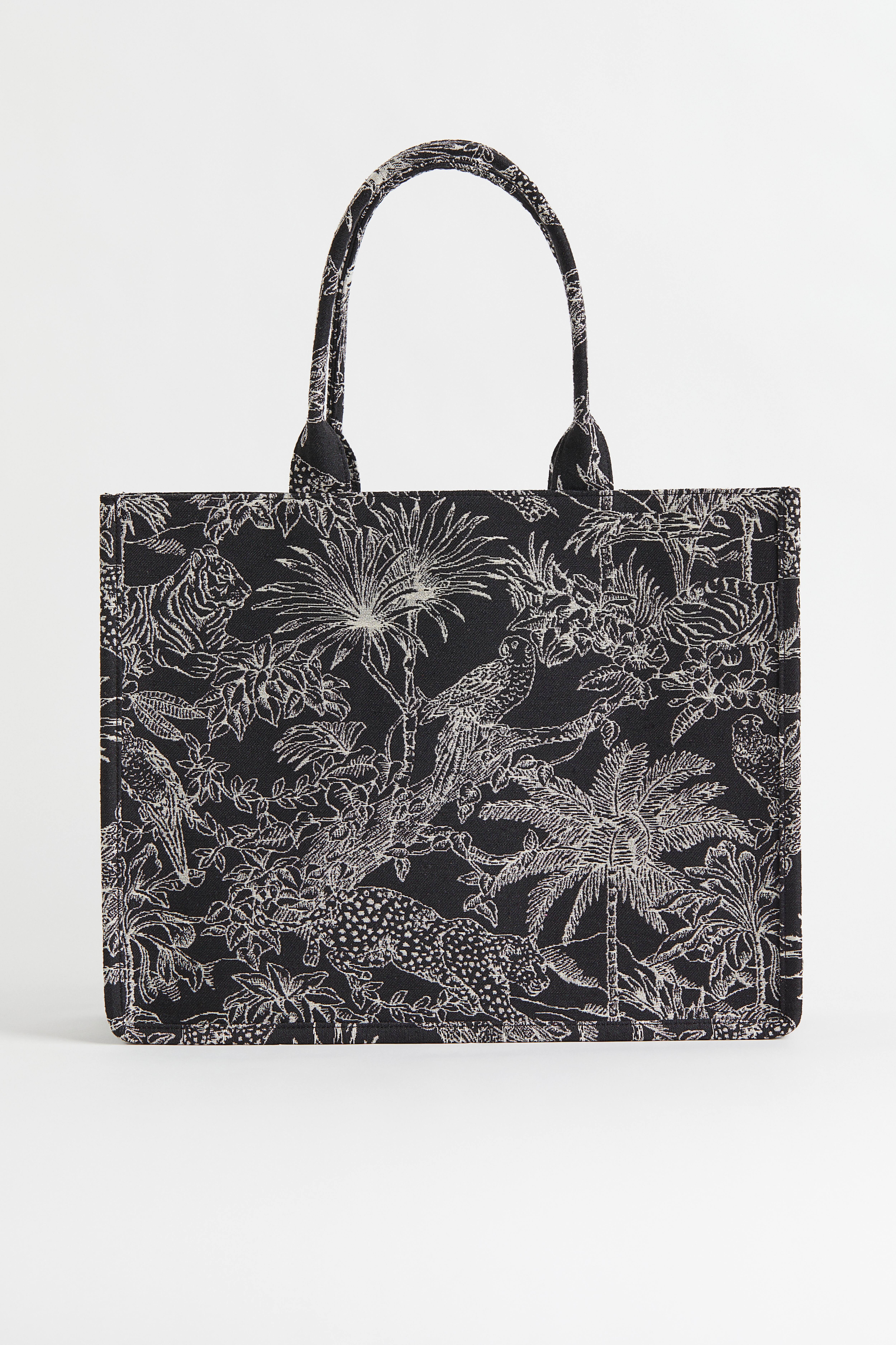 Sac a main en tissu jacquard