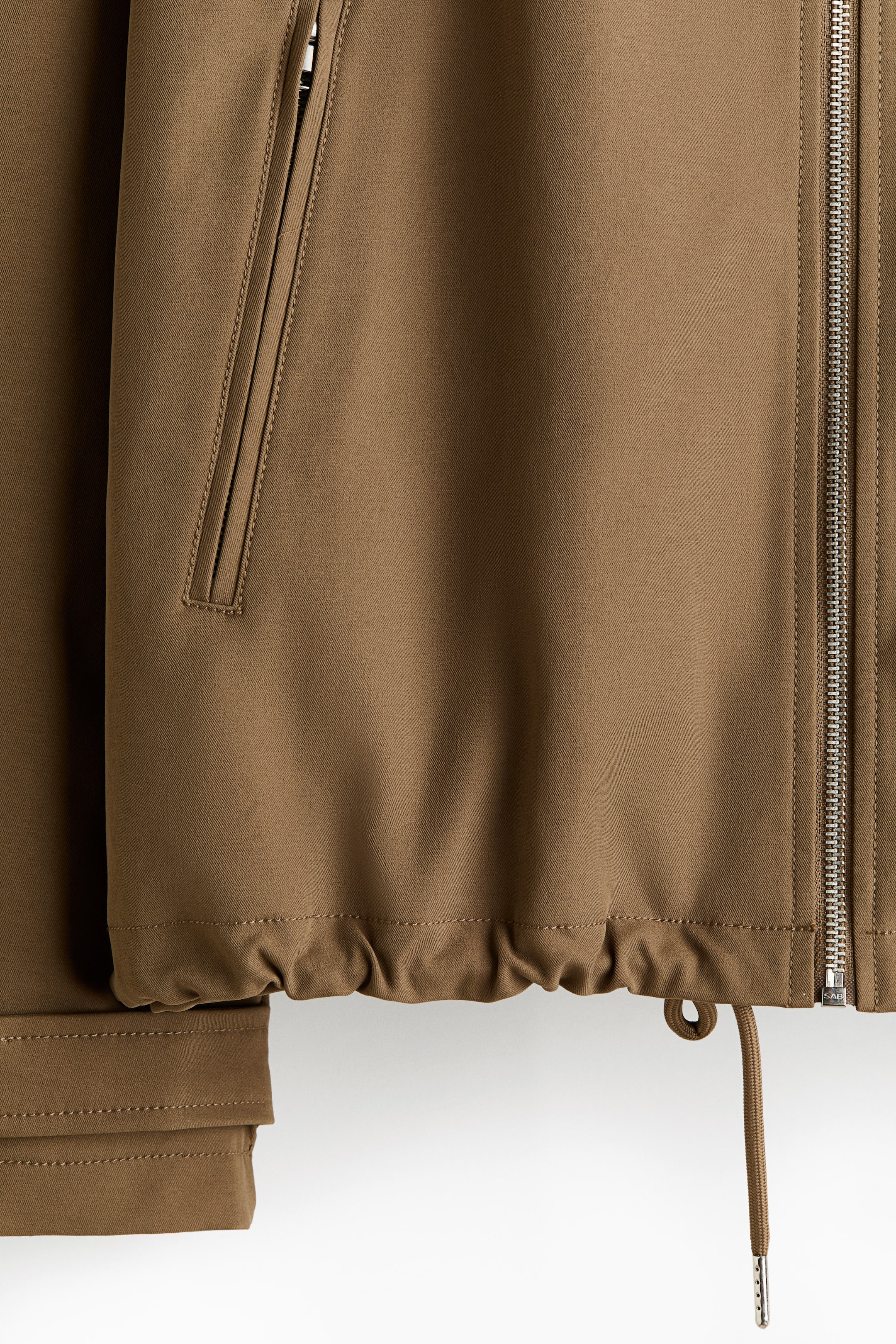 Veste-chemise en sergé