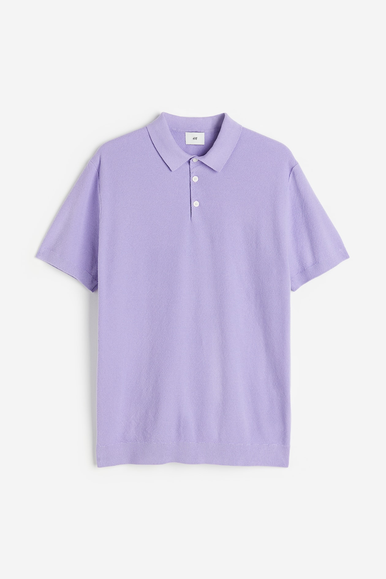レギュラーフィットポロシャツ - パープル - Men | H&M JP
