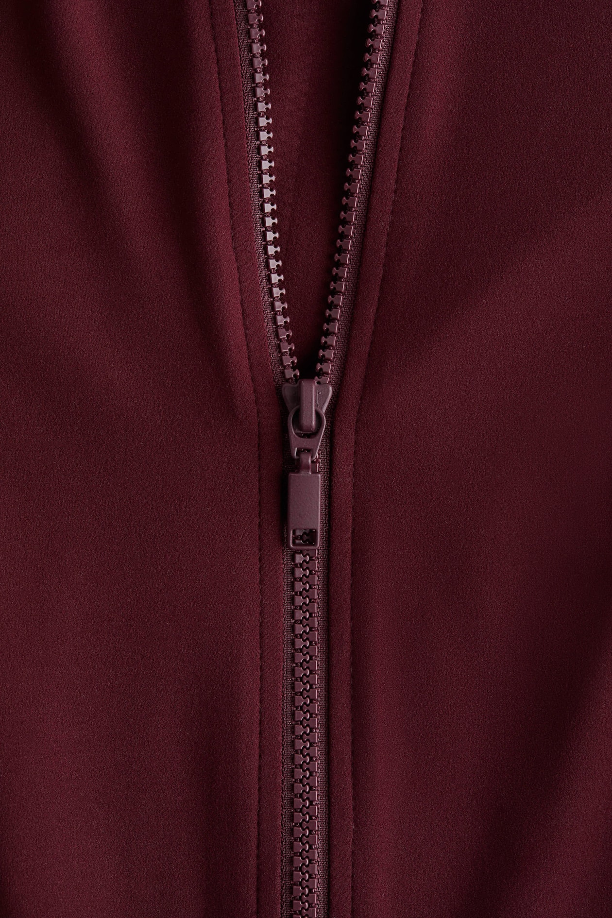 Jersey Top with Full-Length Zipper - image 4