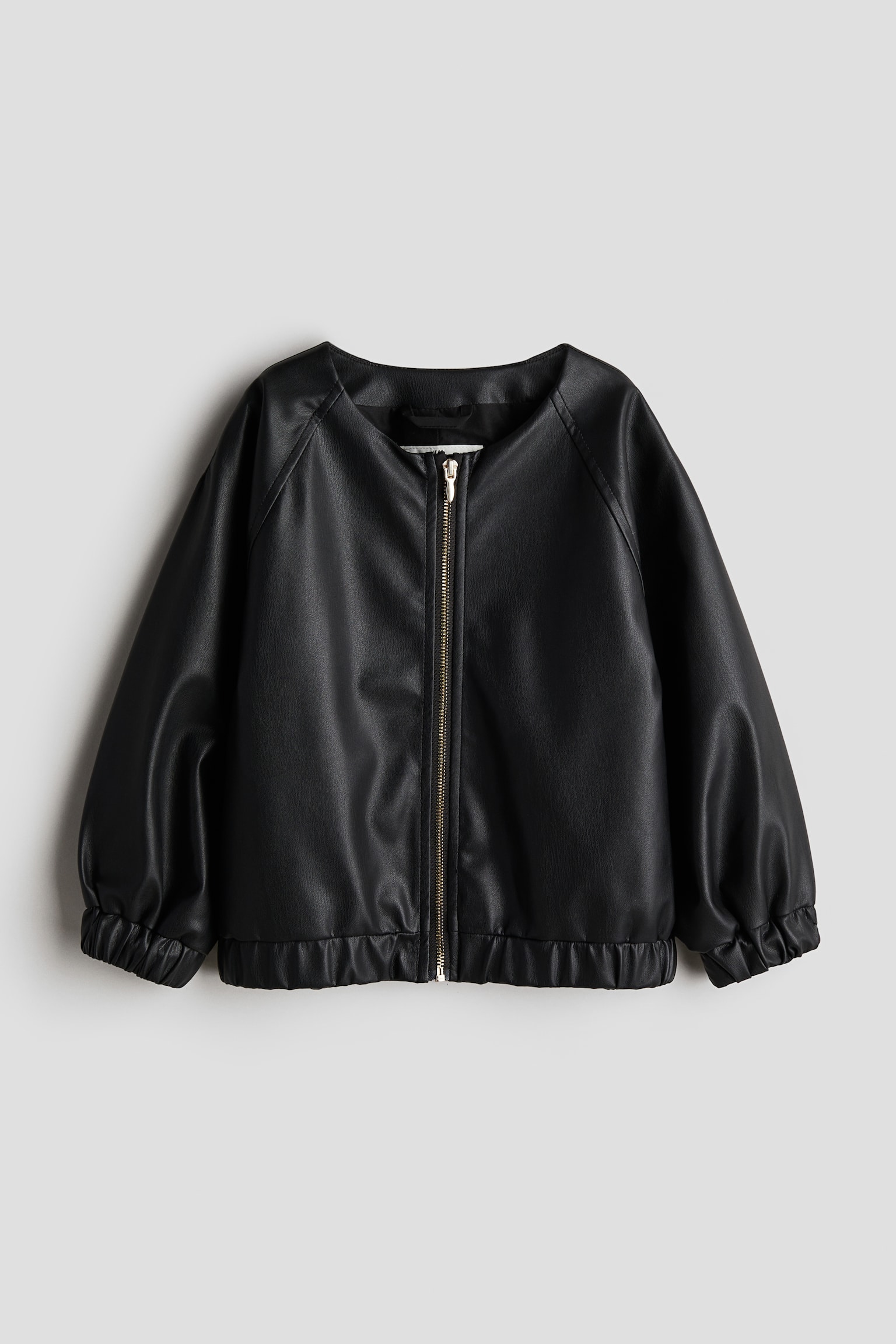 Coated jacket - Black - 1