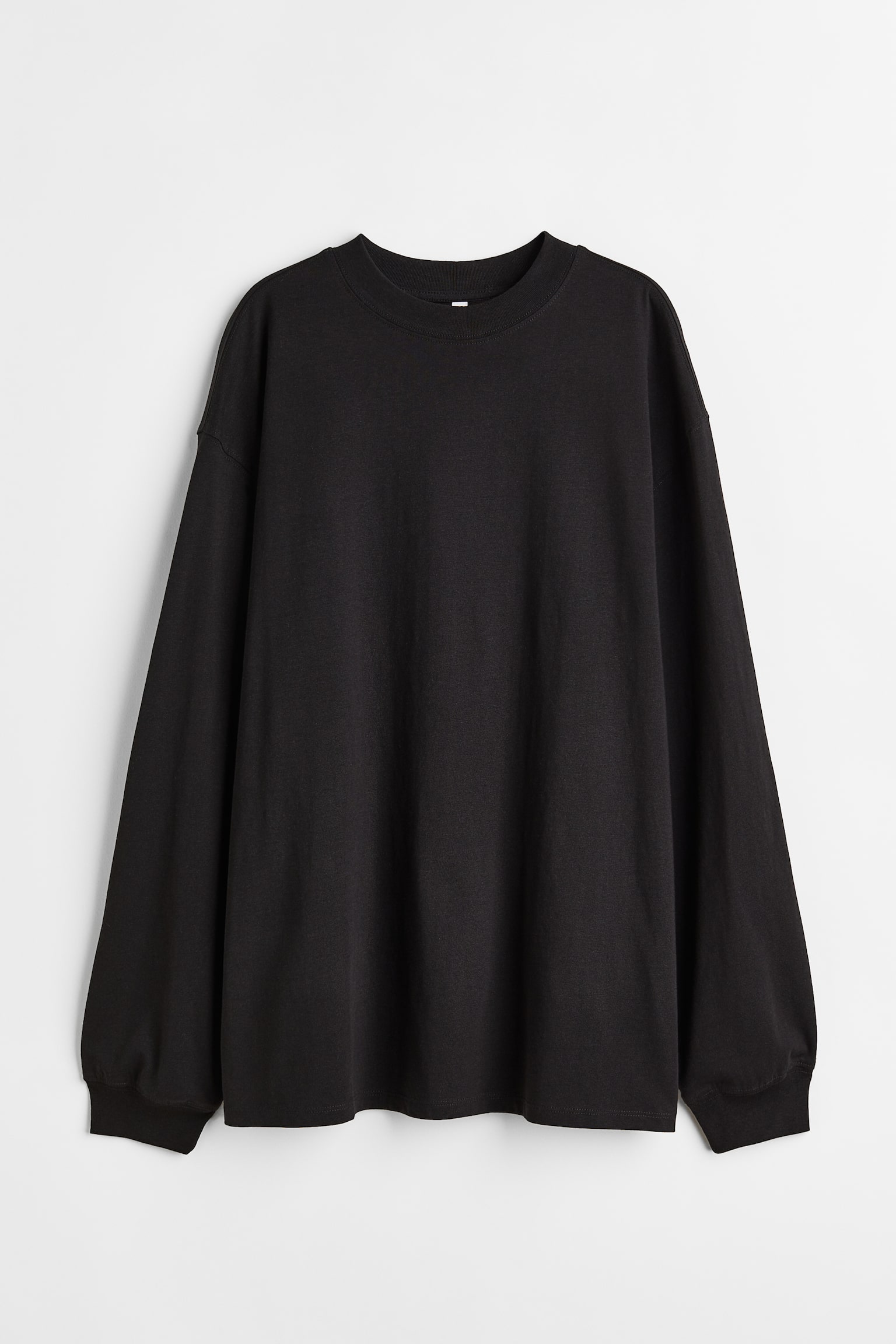 Long-sleeved jersey top - Black/White/Burgundy/Beige/Navy blue/Studio 96 - 2