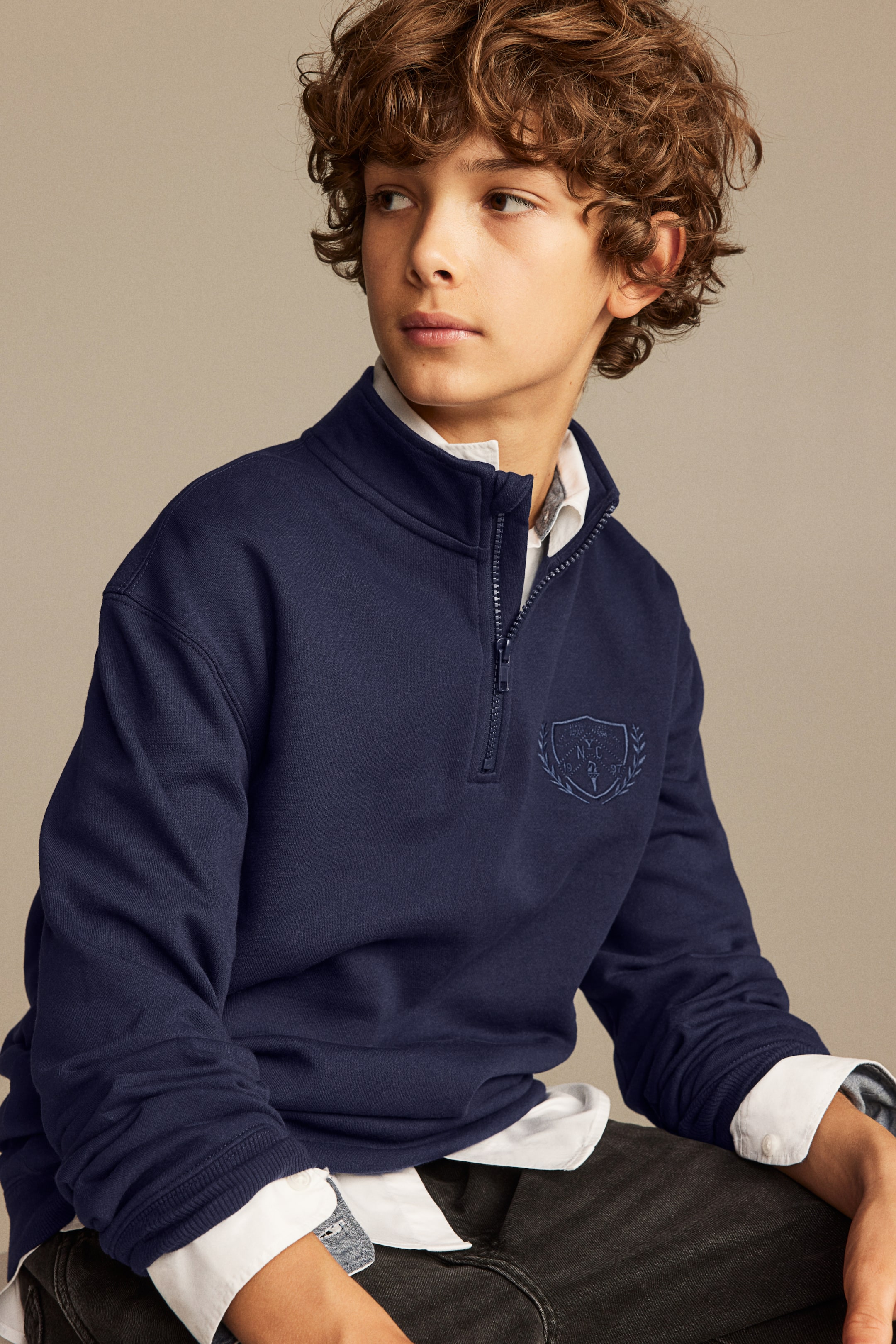 Half-zip Sweatshirt