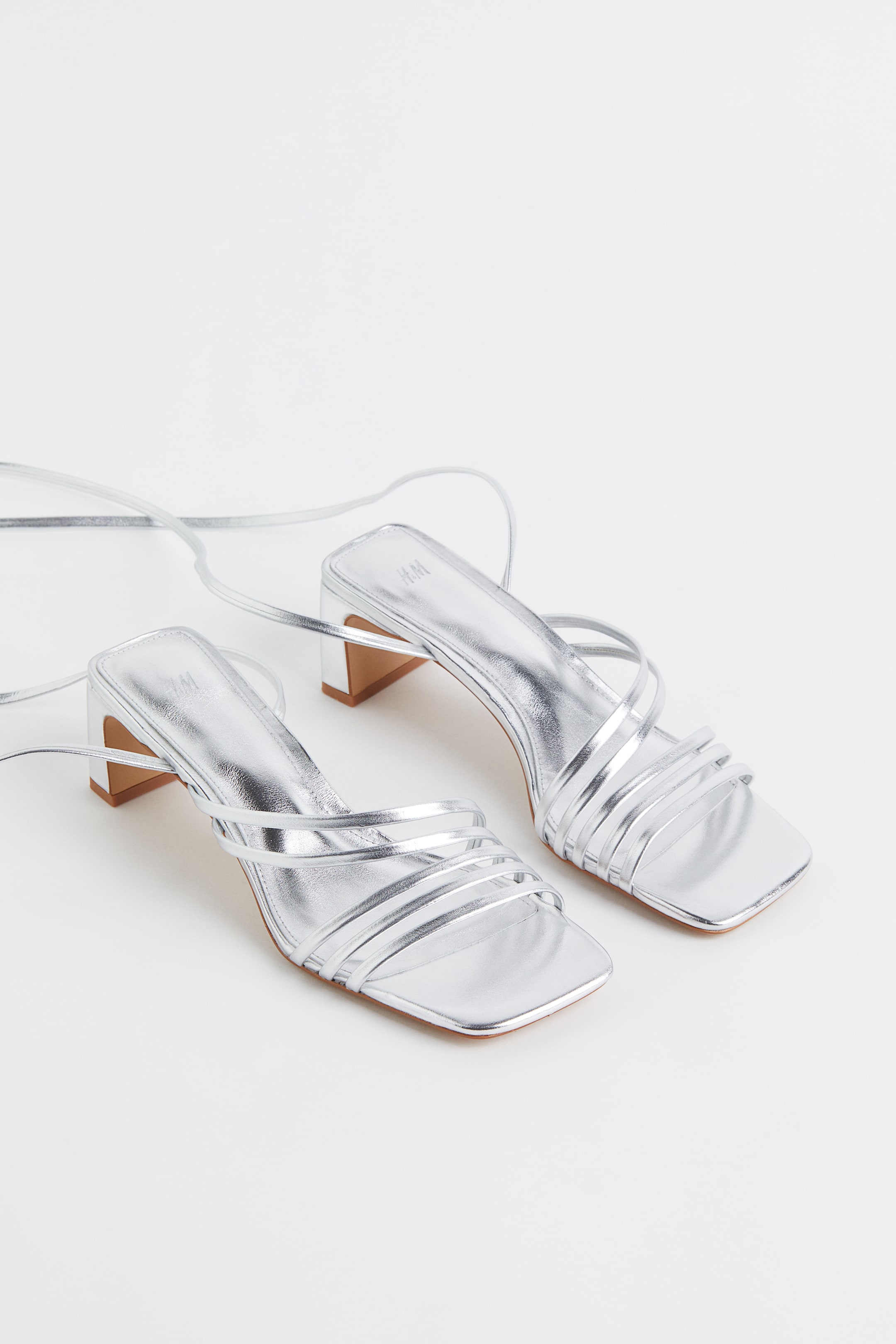 View larger image: Sandals - Silver-coloured - Ladies | H&M IN 2