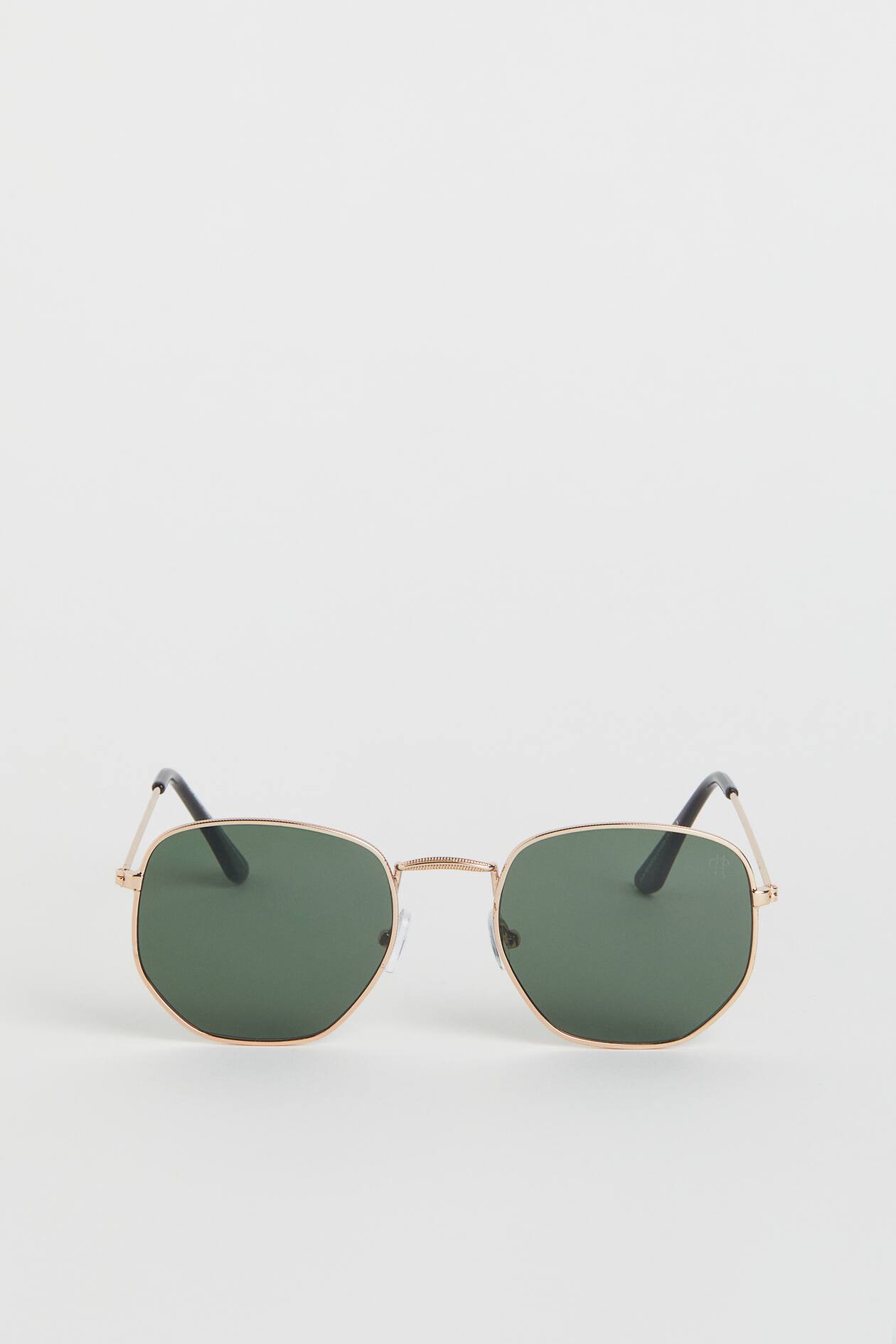 Ian Sonnenbrille - Gold / Grün - Men | H&M DE