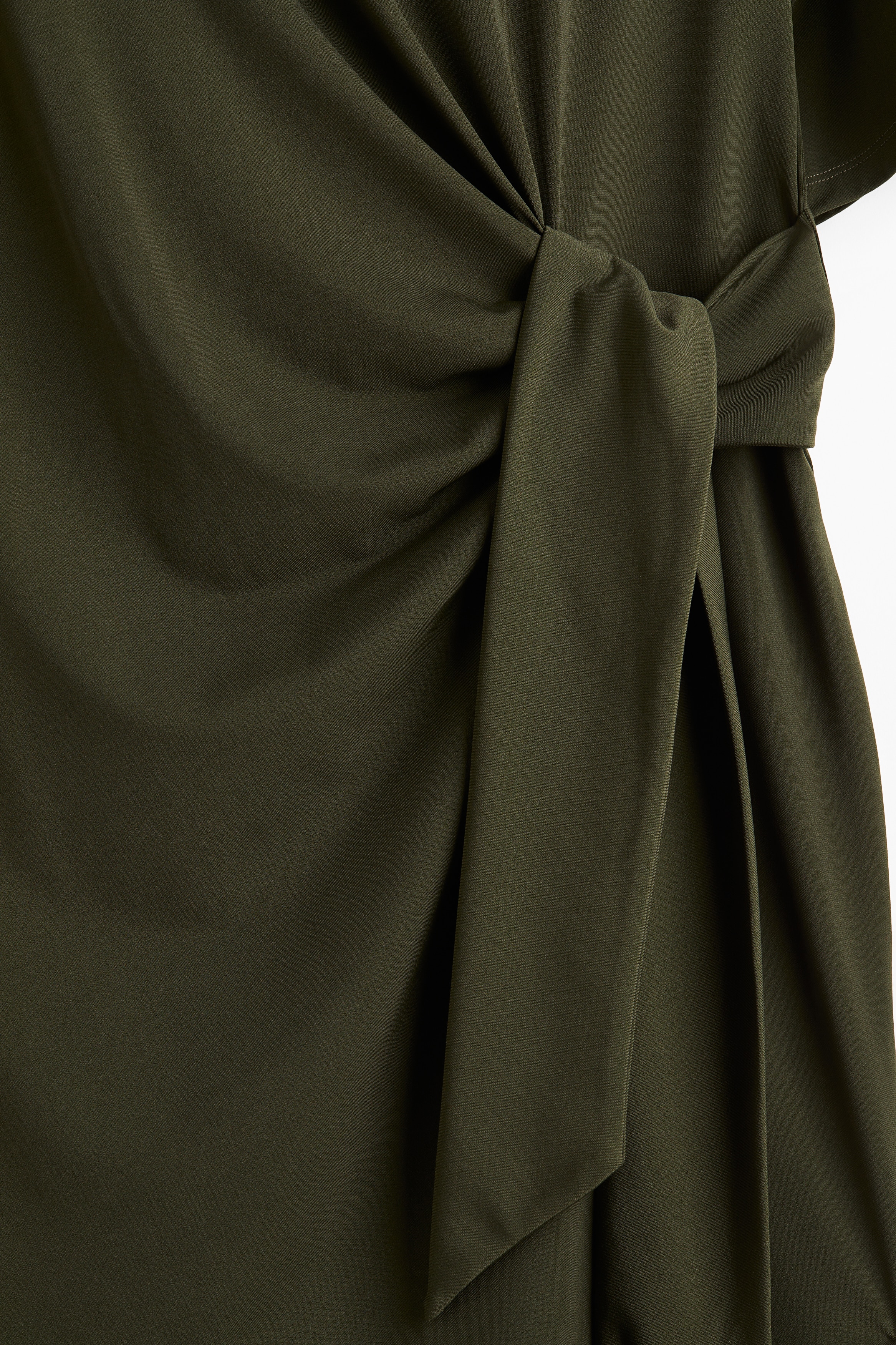 Knot-detail dress