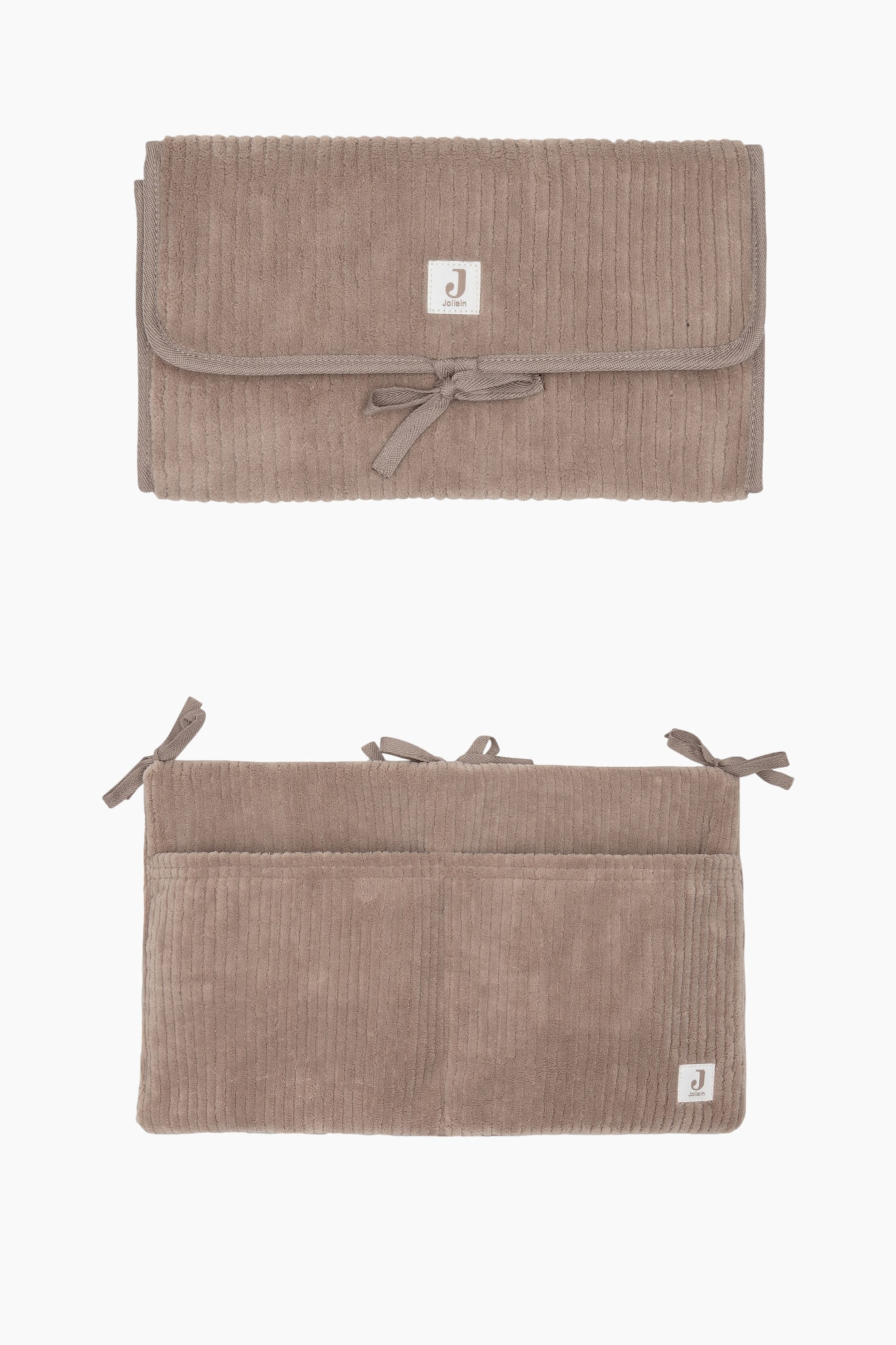Agrandir l'image: Playpen Storage Bag & Changing Pad - Cloudy Rib - Jollein - HOME | H&M BE 1
