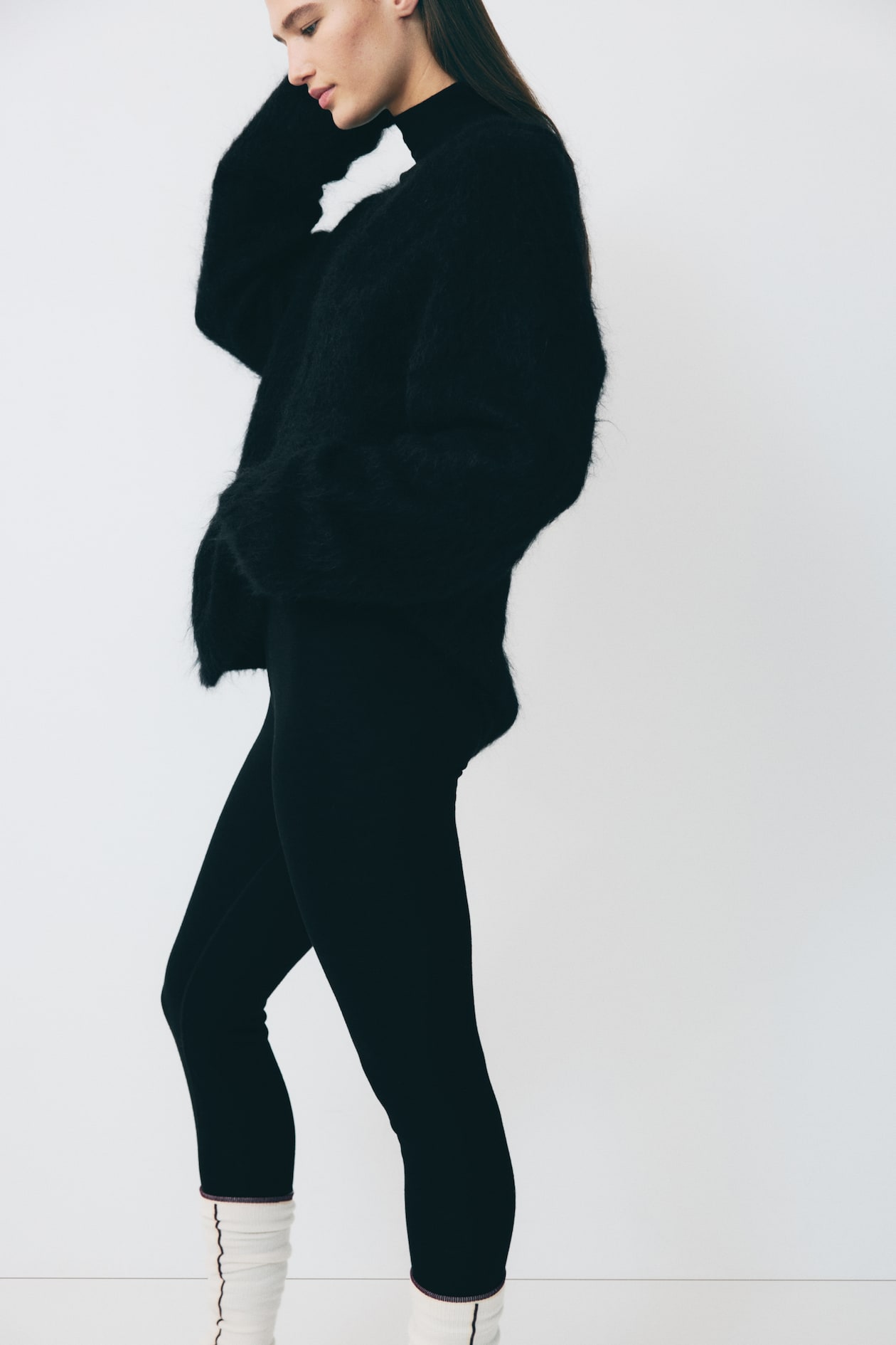 Wool Base-Layer Ski Leggings