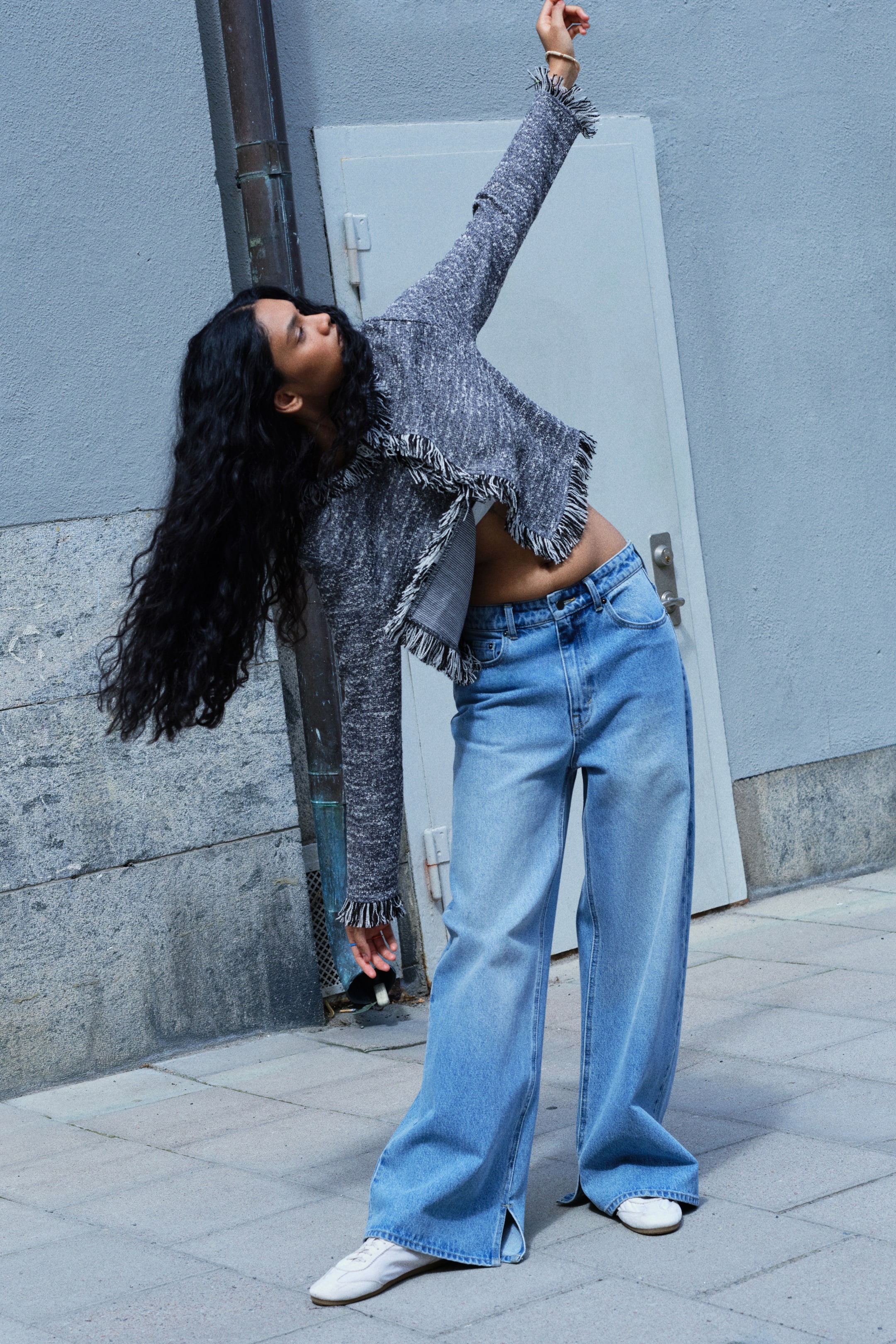 Женские куртки H&M Short Jacket with Fringe — фото 4