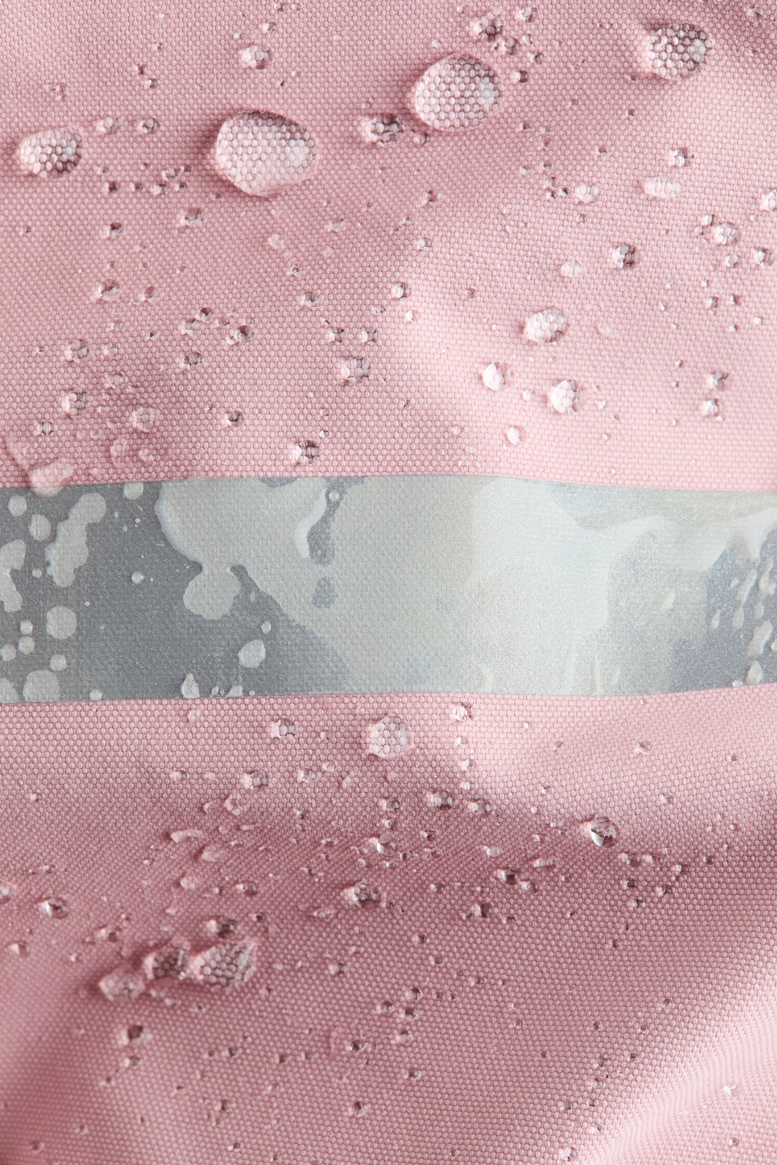Детские брюки H&M Waterproof Room-to-Grow Shell, цвет: Светлый пыльный розовый — фото 5