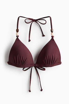 Trekantsbikini-bh med push up