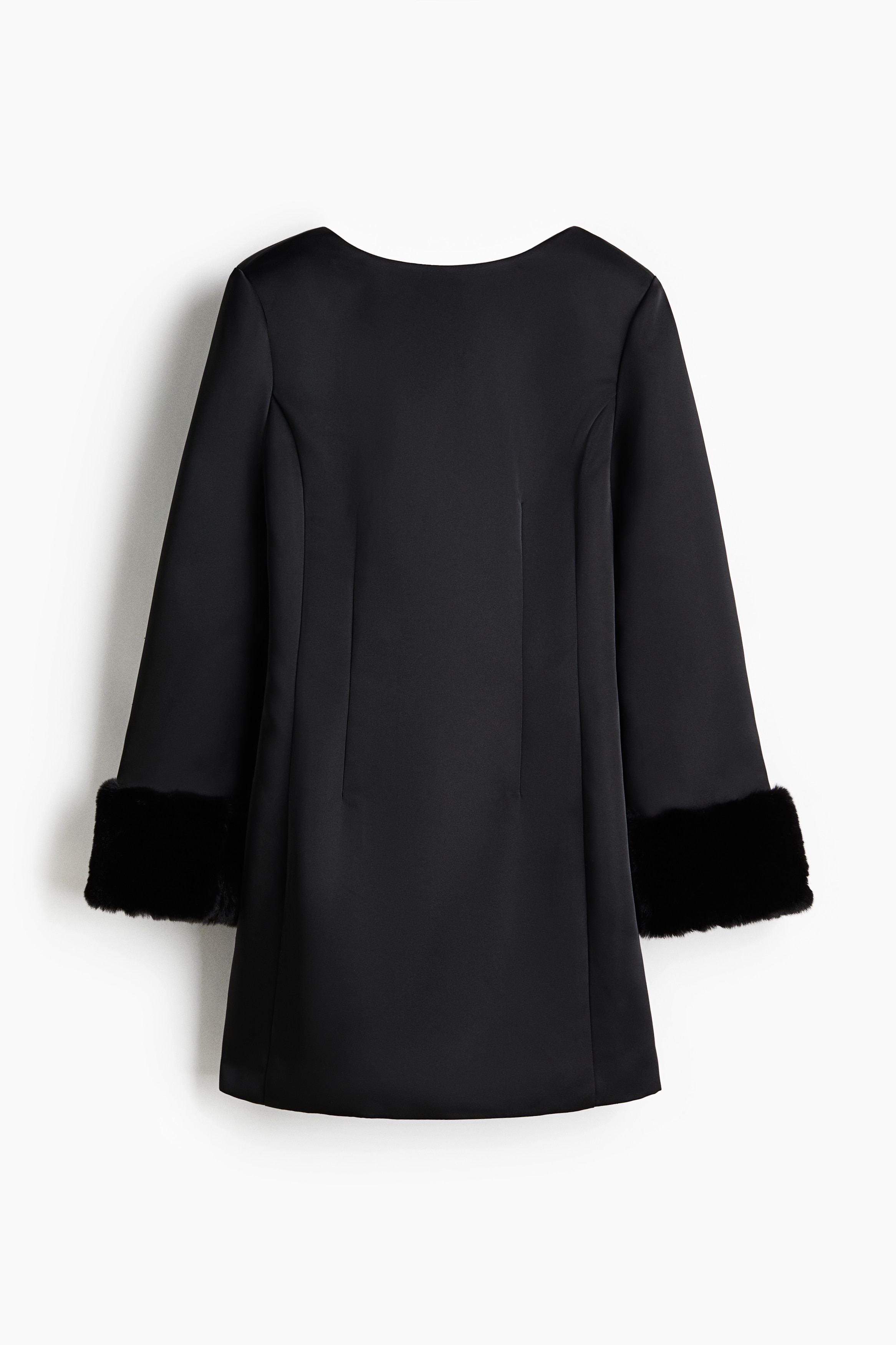 H & M - Rückenfreies Kleid - Schwarz - Damen