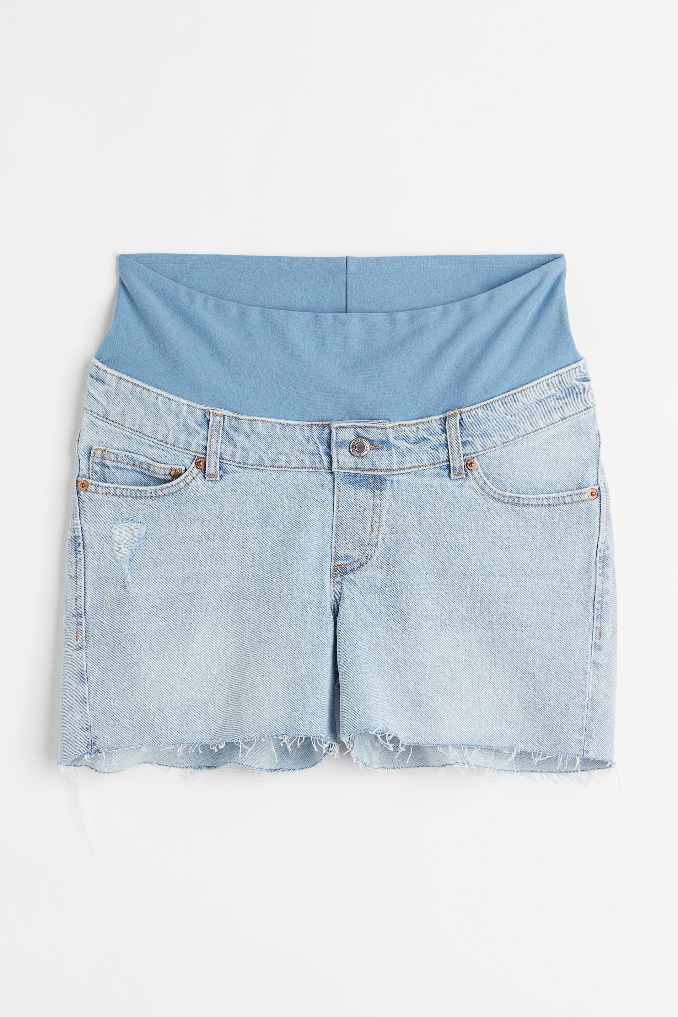 MAMA Denim Shorts