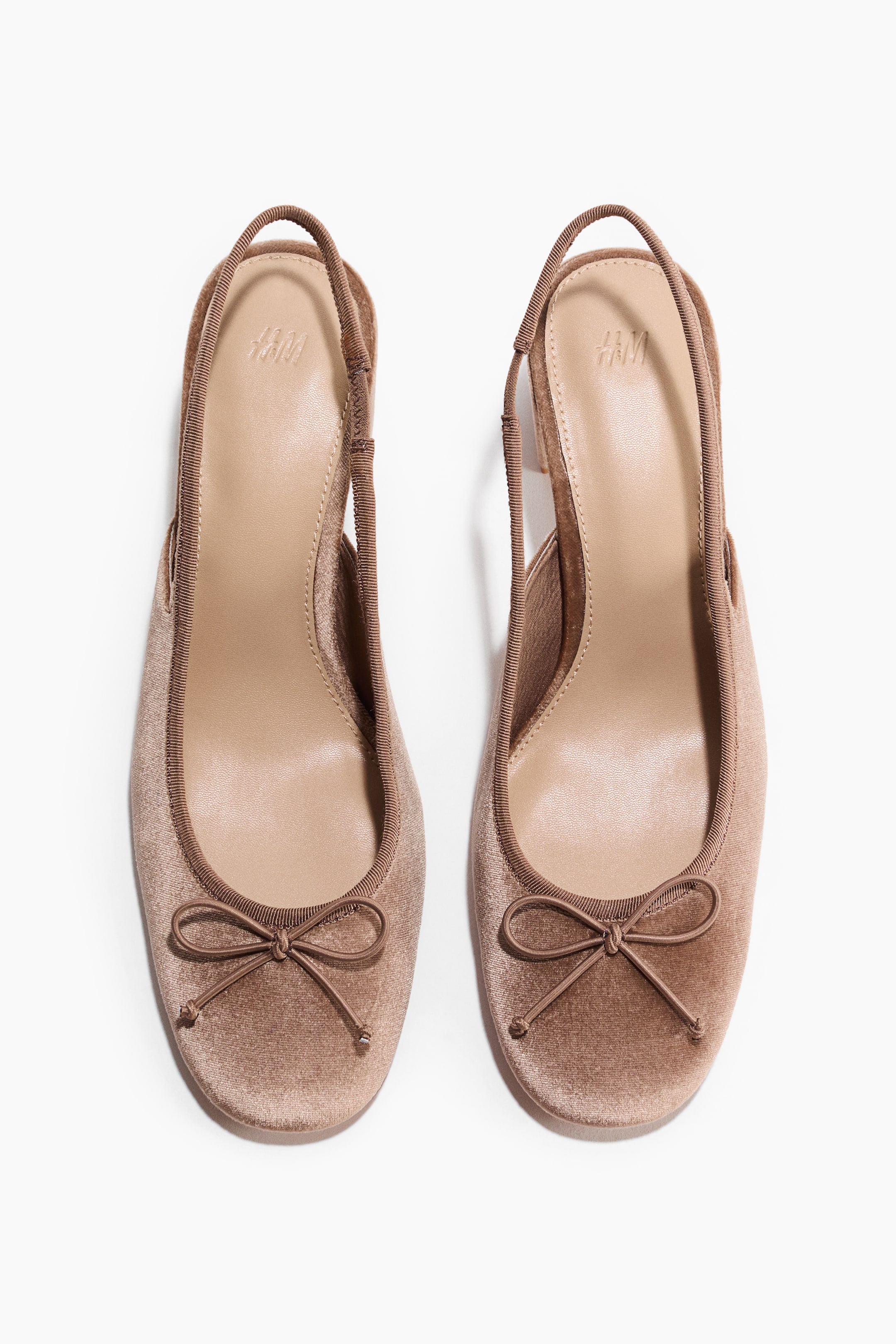 Block-Heeled Slingbacks