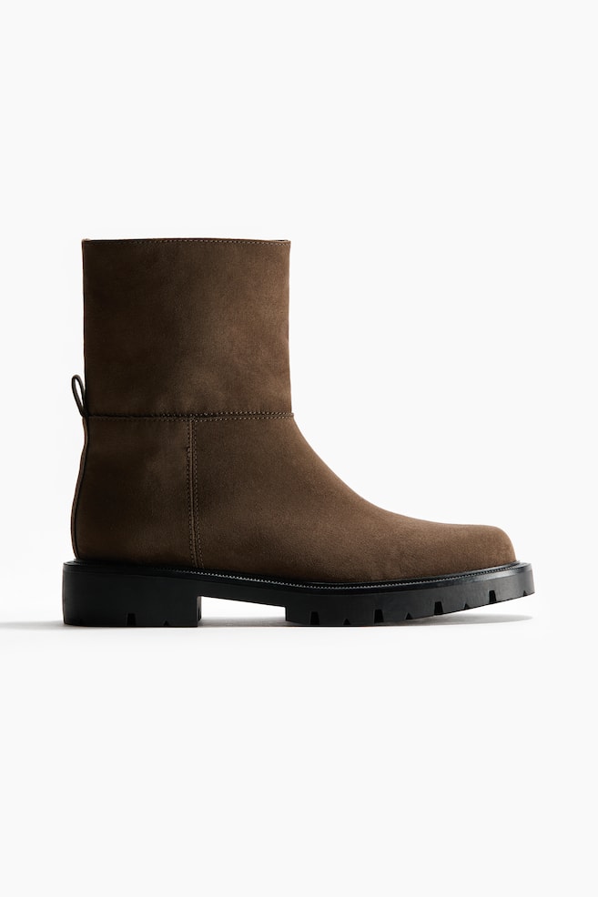 Ankle Boots - Dark khaki green/Black/Dark brown/Taupe - 1