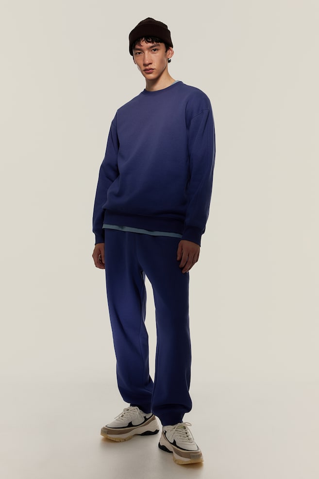 Sweatpants i THERMOLITE® Relaxed Fit - Blå/Brun/Sort - 1