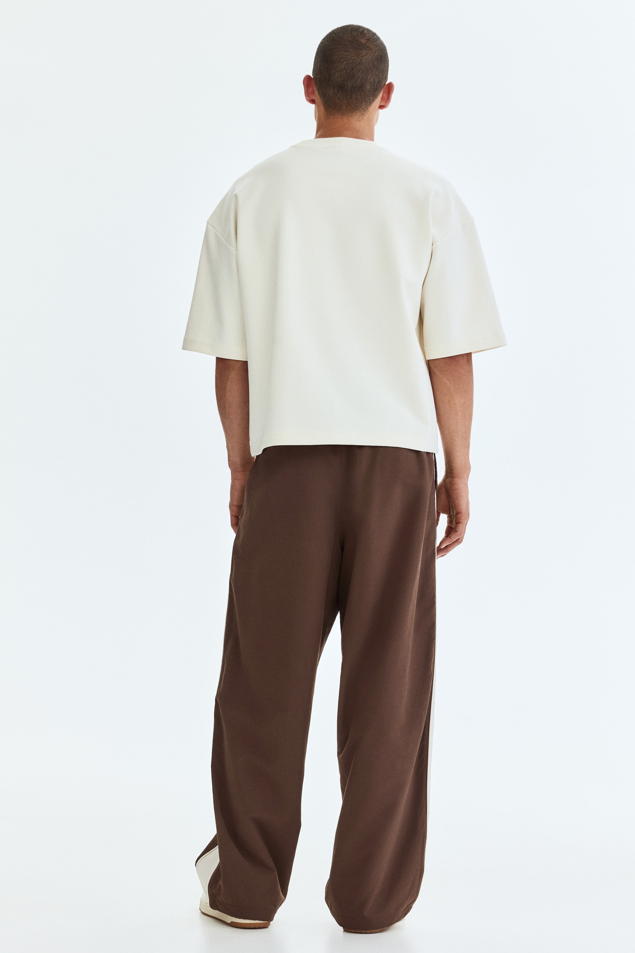 Loose Fit Nylon track pants