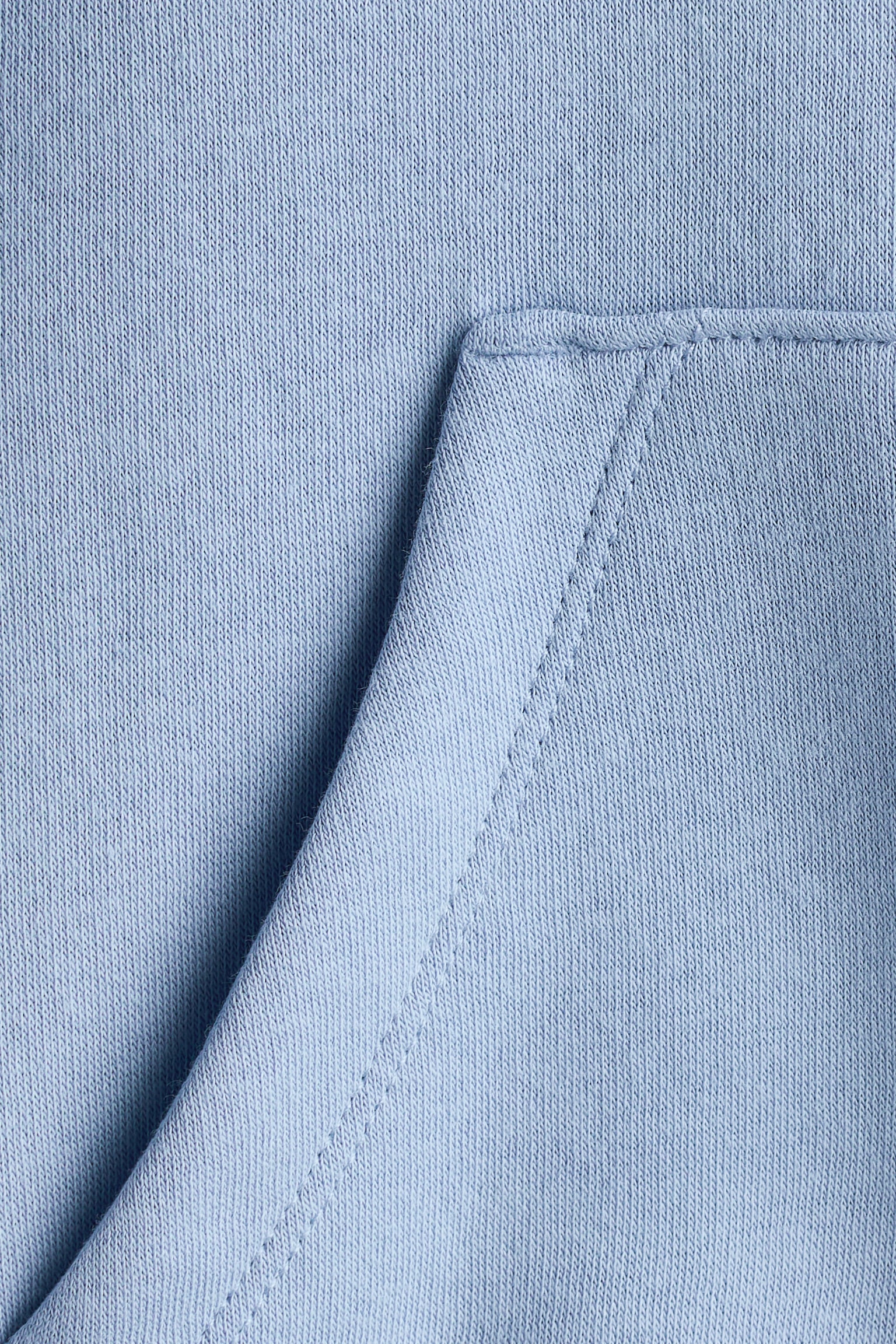 Детское худи H&M Brushed-Inside, цвет: Пыльный синий — фото 6