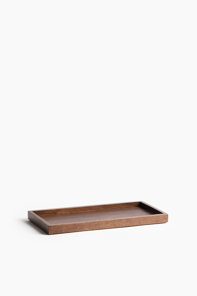 Wooden tray - Brown - 1