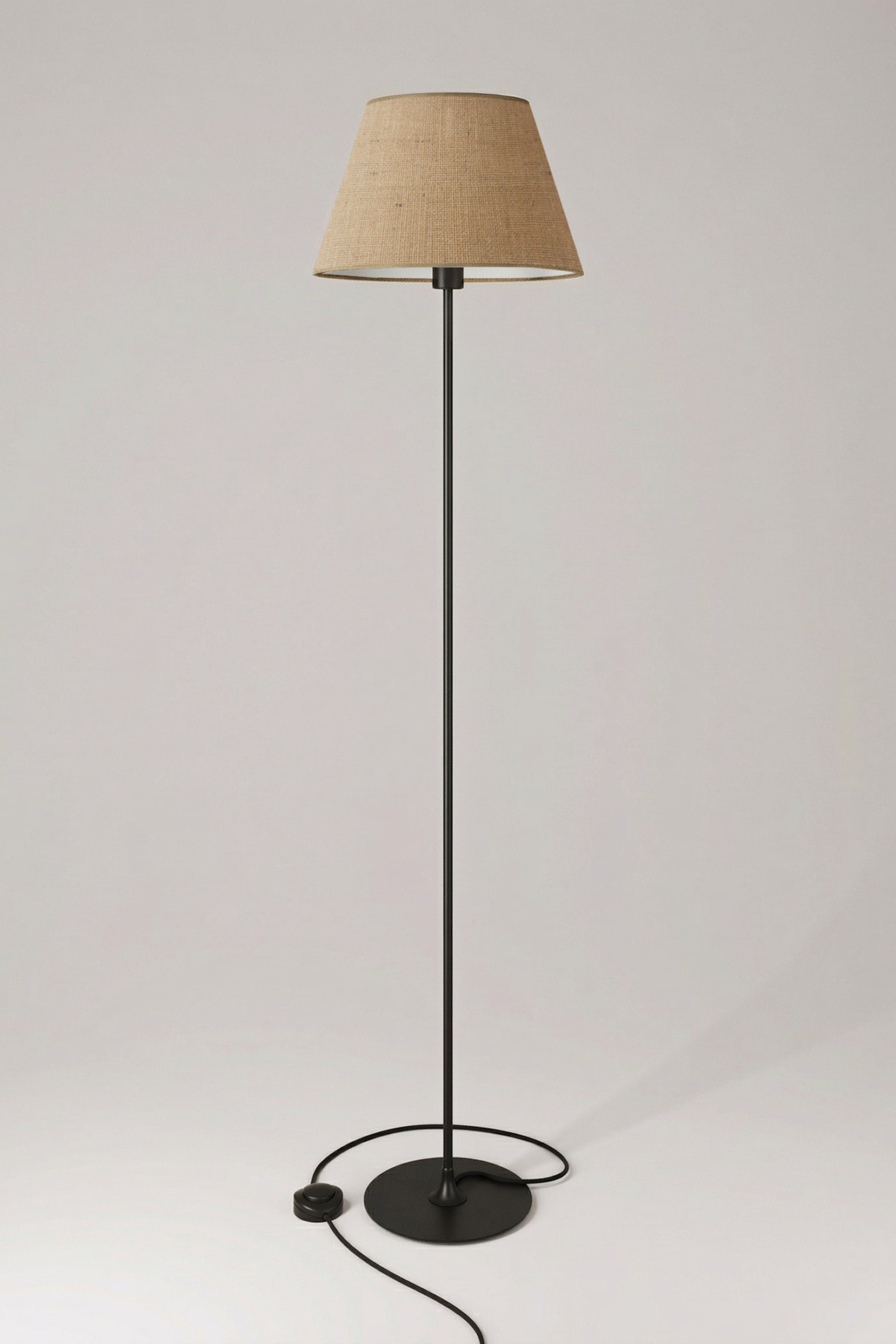 Lampe Magnétique Sur Pied Avec Abat-jour - Noir - 6