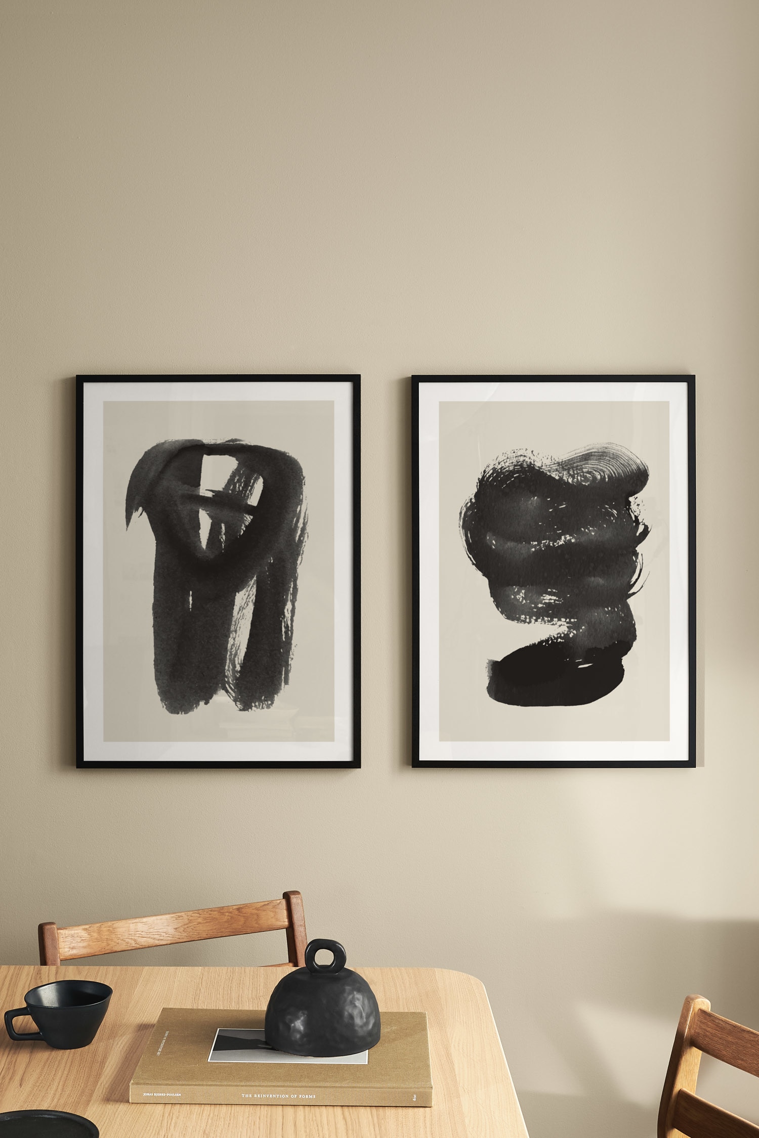 Ikigai 02 Juliste - Musta