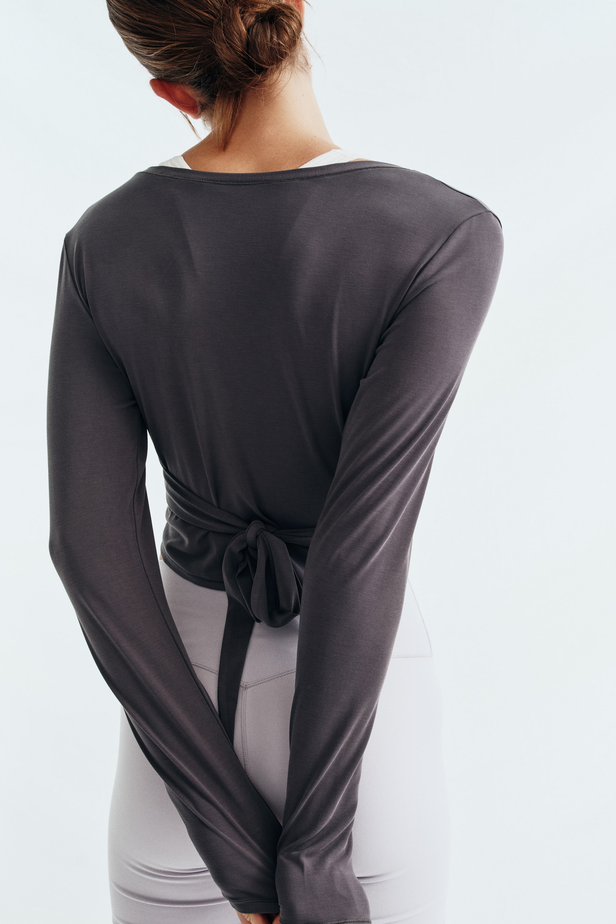 Haut court de yoga à nouer SoftMove🅪