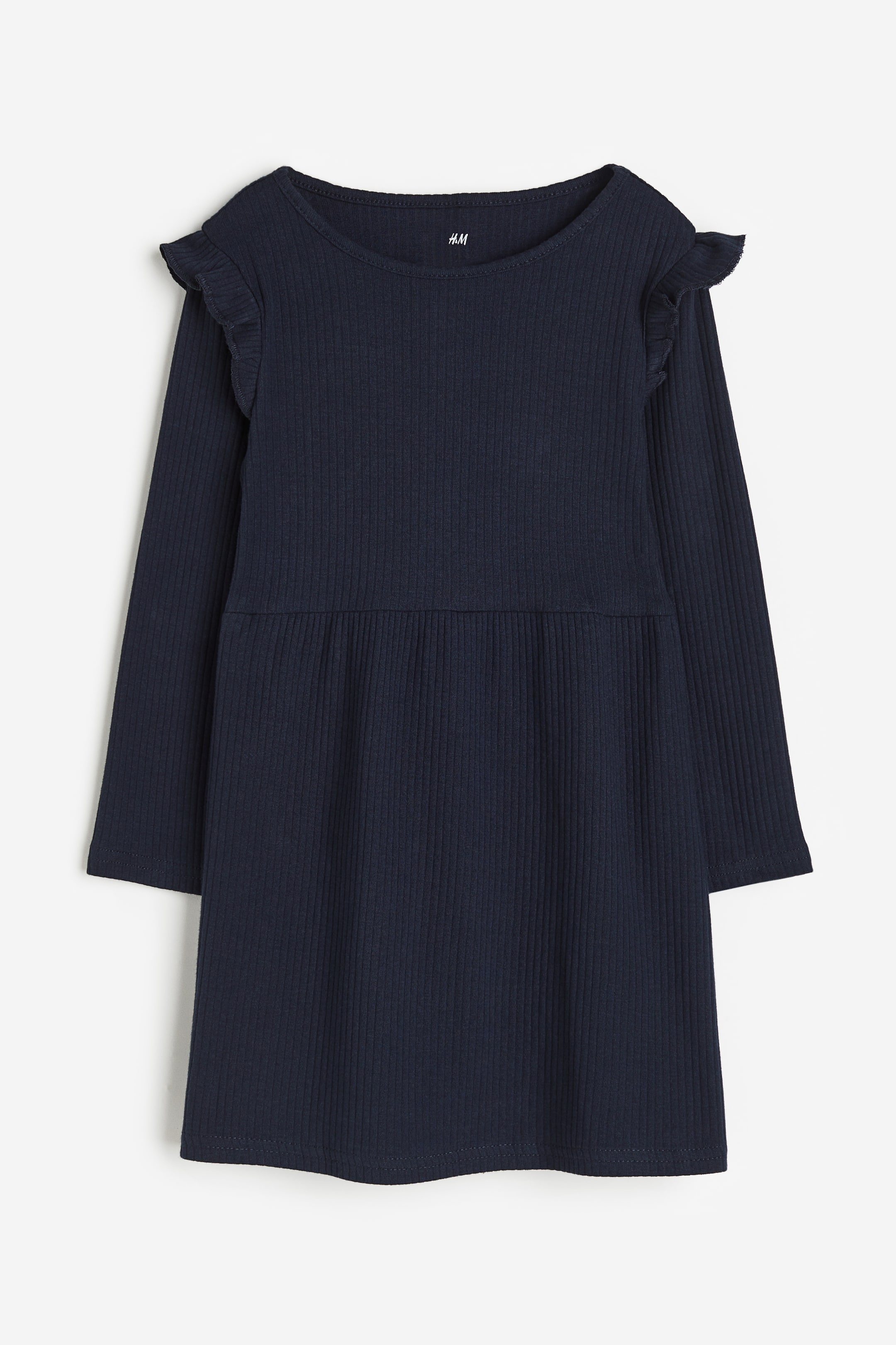 Ribbed Jersey Dress