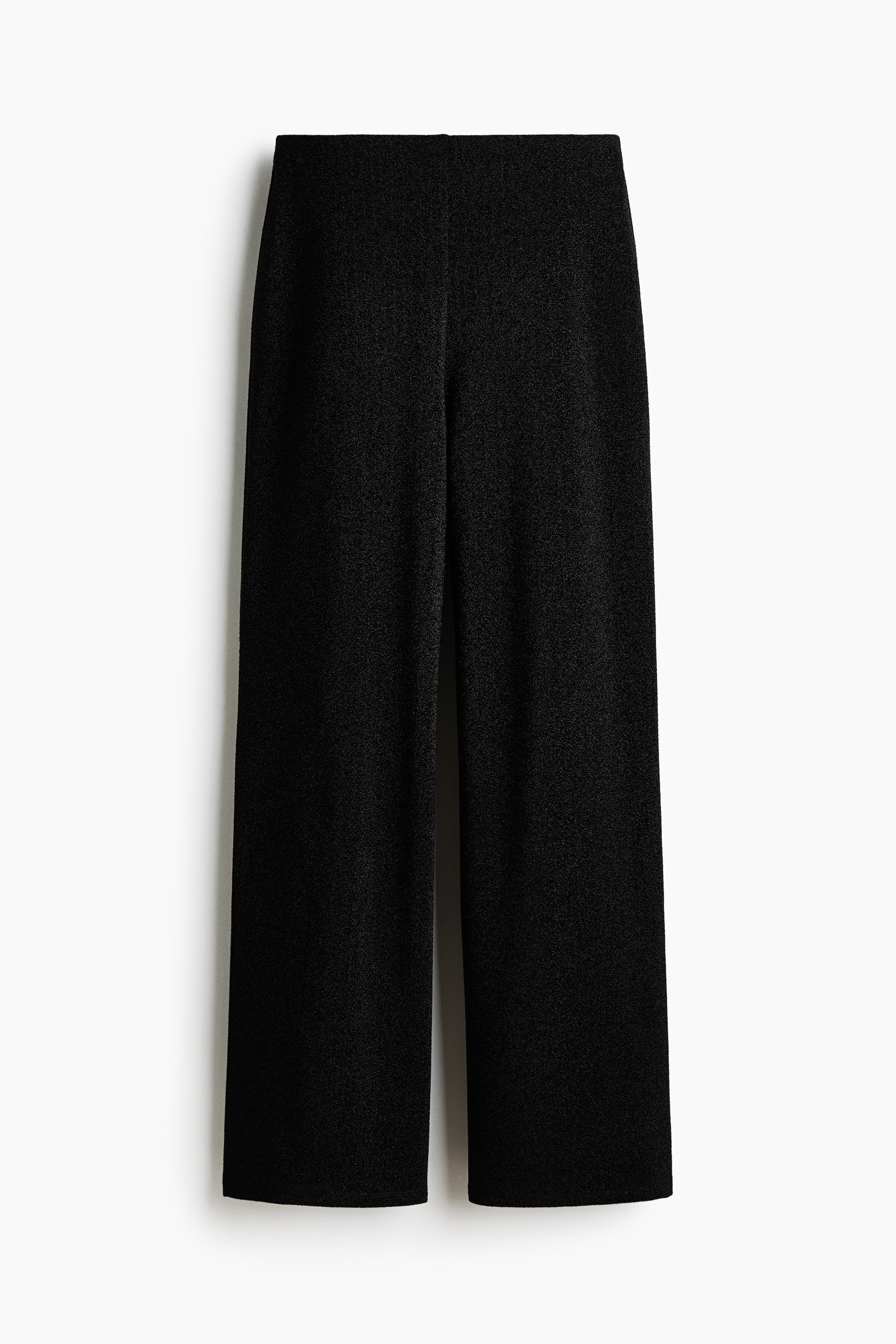 View larger image: Wide glittery trousers - Black/Glittery - Ladies | H&M AU 4