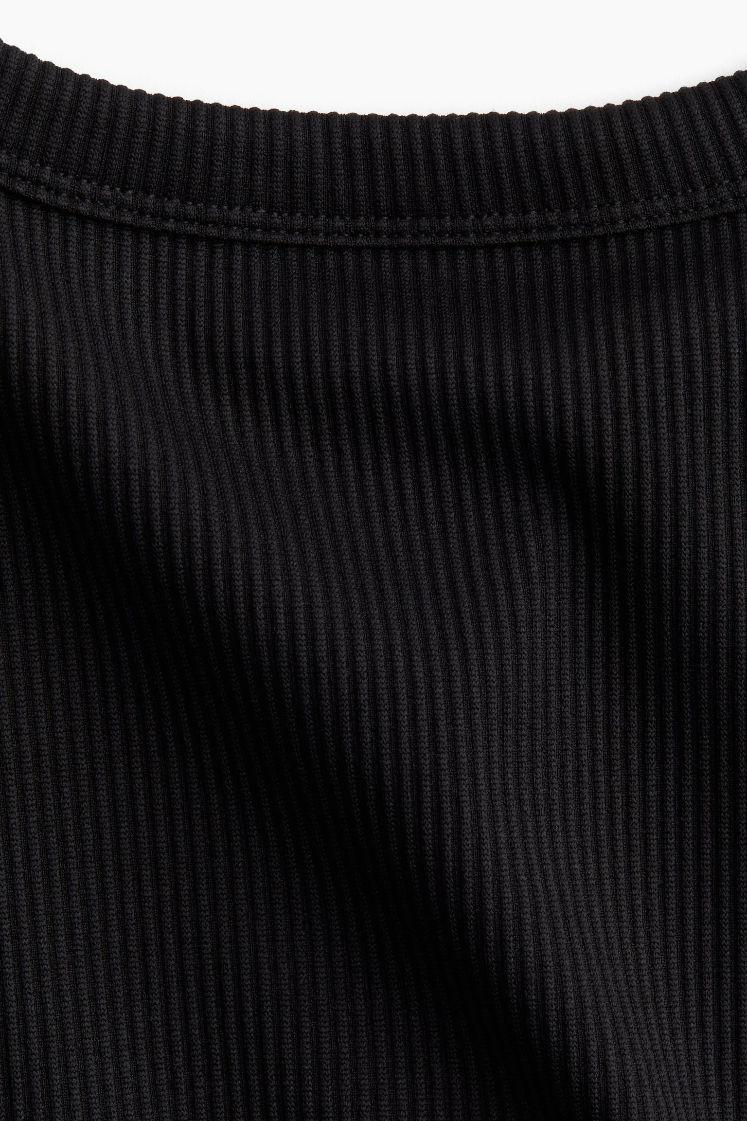 Ribbed unitard - Black/Navy blue - 7