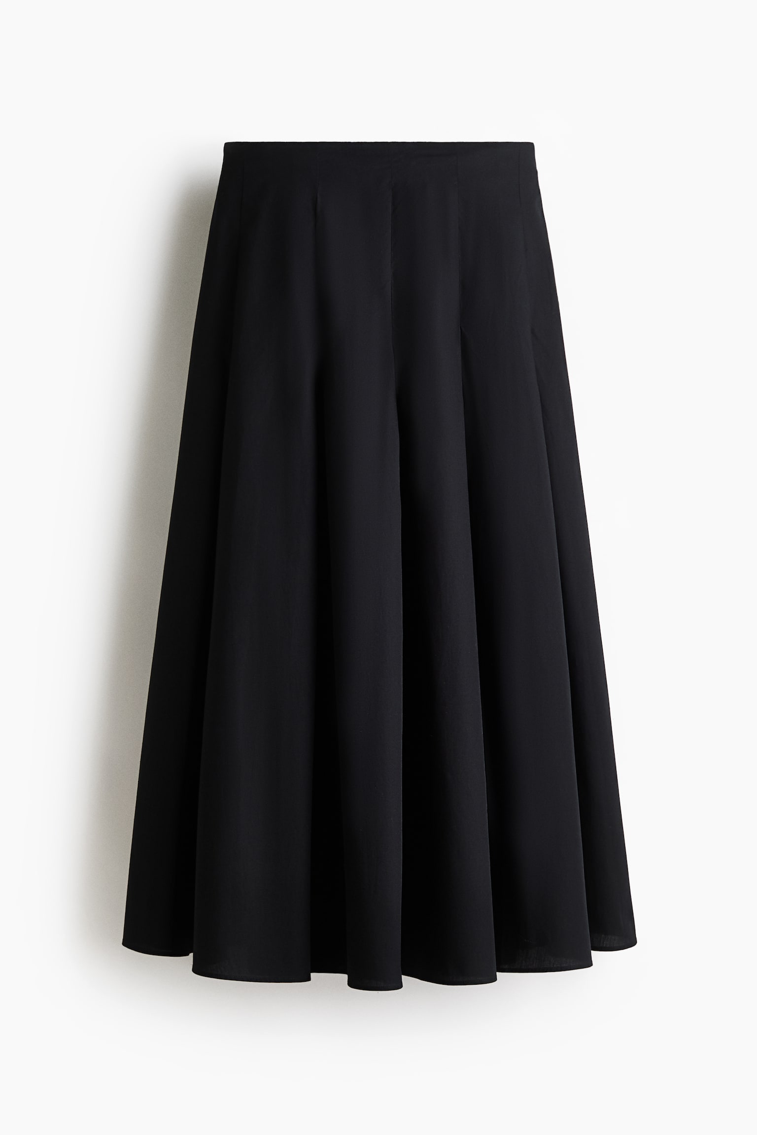 Circular poplin skirt - 2