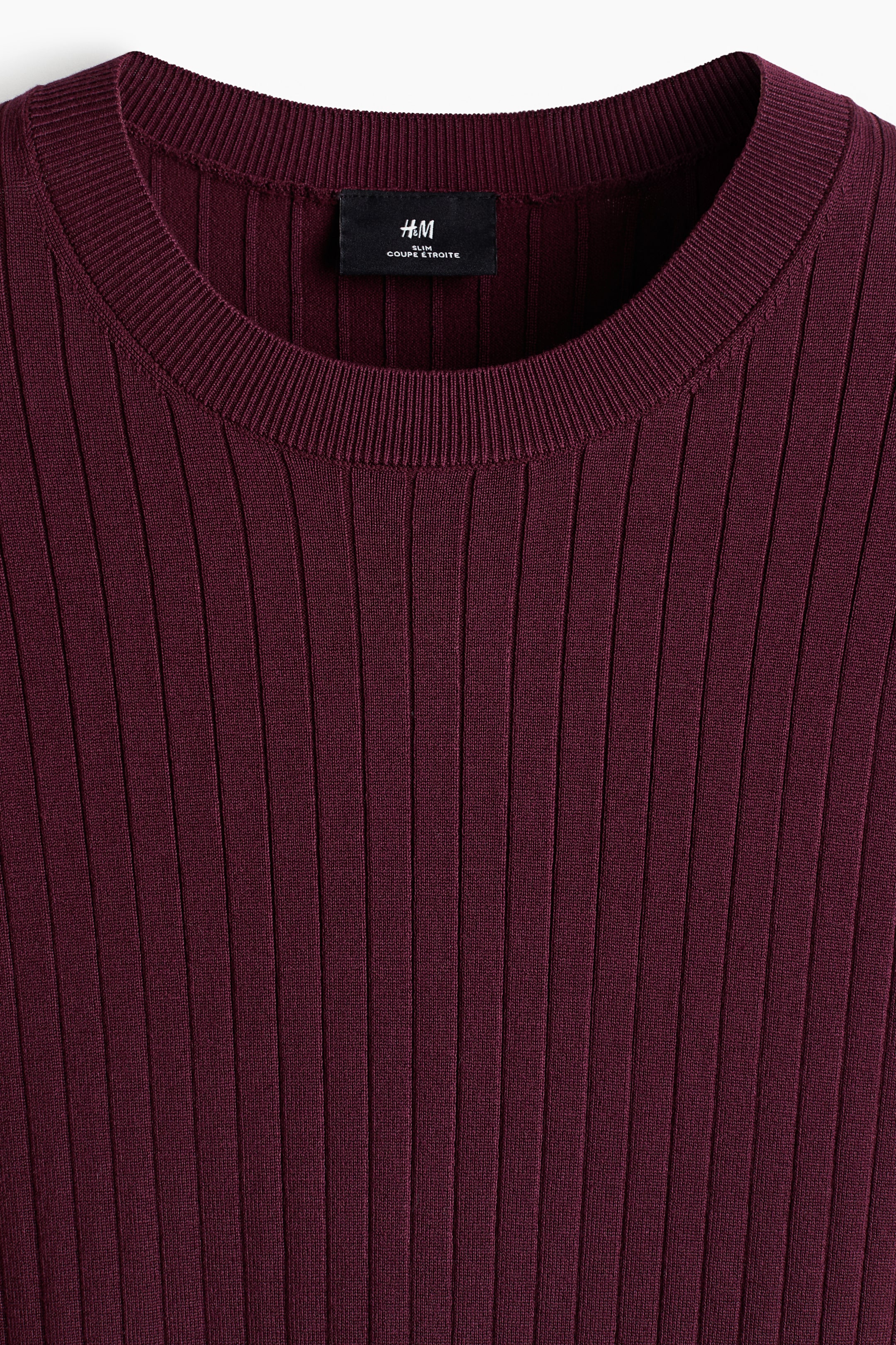 T-shirt près du corps en tricot
