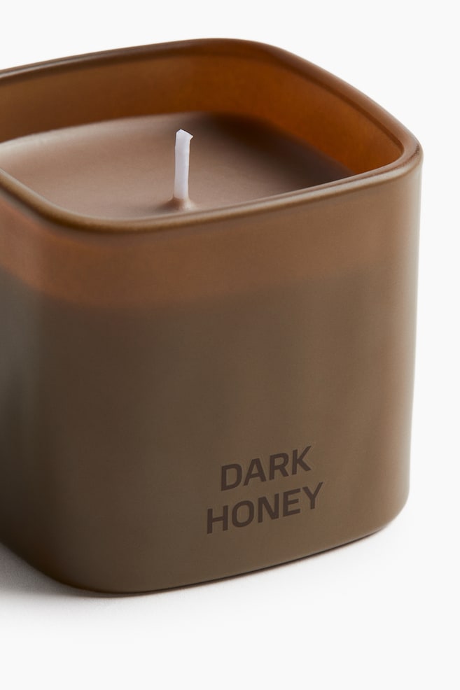 Vela aromática en recipiente de vidrio - Dark Honey/Juniper Haze/White Orchid/Golden Saffron - 6