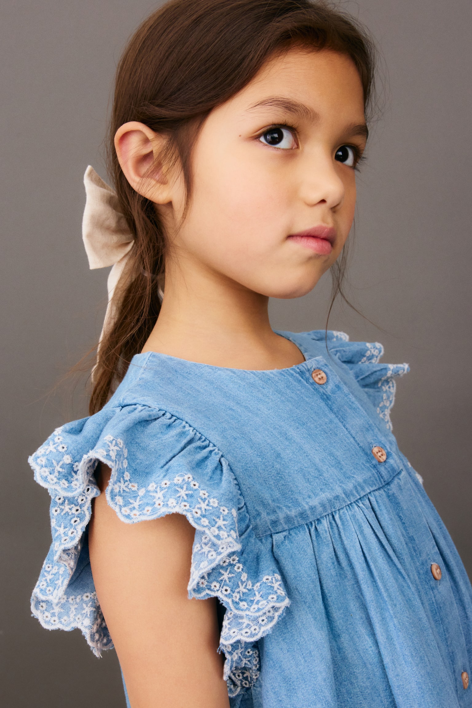 Jeanskleid - Helles Denimblau - 5