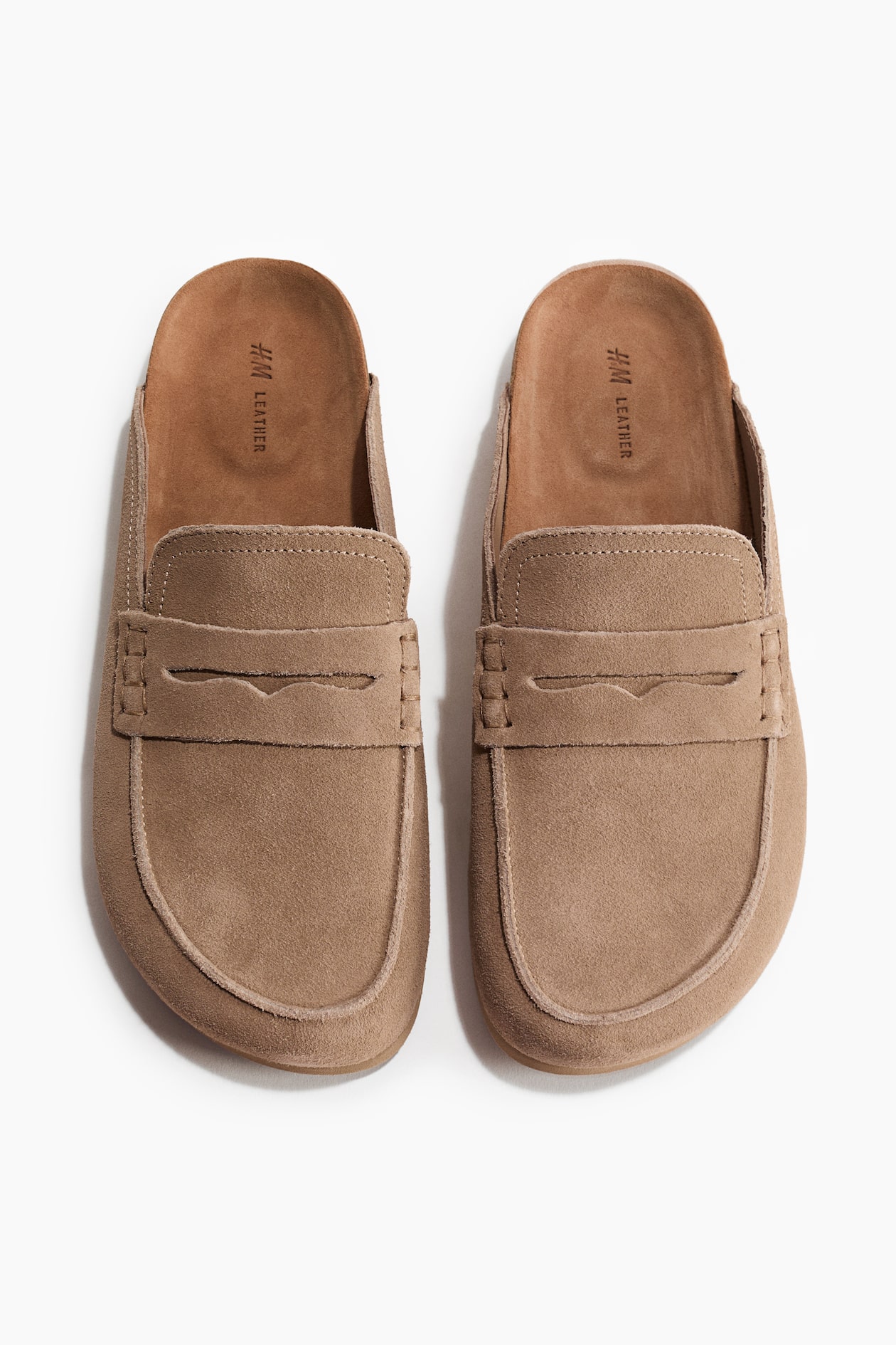 Leather Mule Loafers - image 2