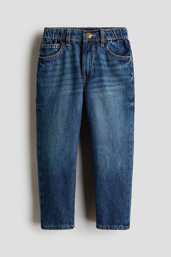 Loose Fit Jeans - Dunkles Denimblau/Helles Denimblau/Helles Denimgrau/Helles Denimblau/Denimblau/Dunkles Denimblau/Denimblau/Denimblau/Dunkles Denimblau/Dunkles Denimblau/Hellbeige - 1