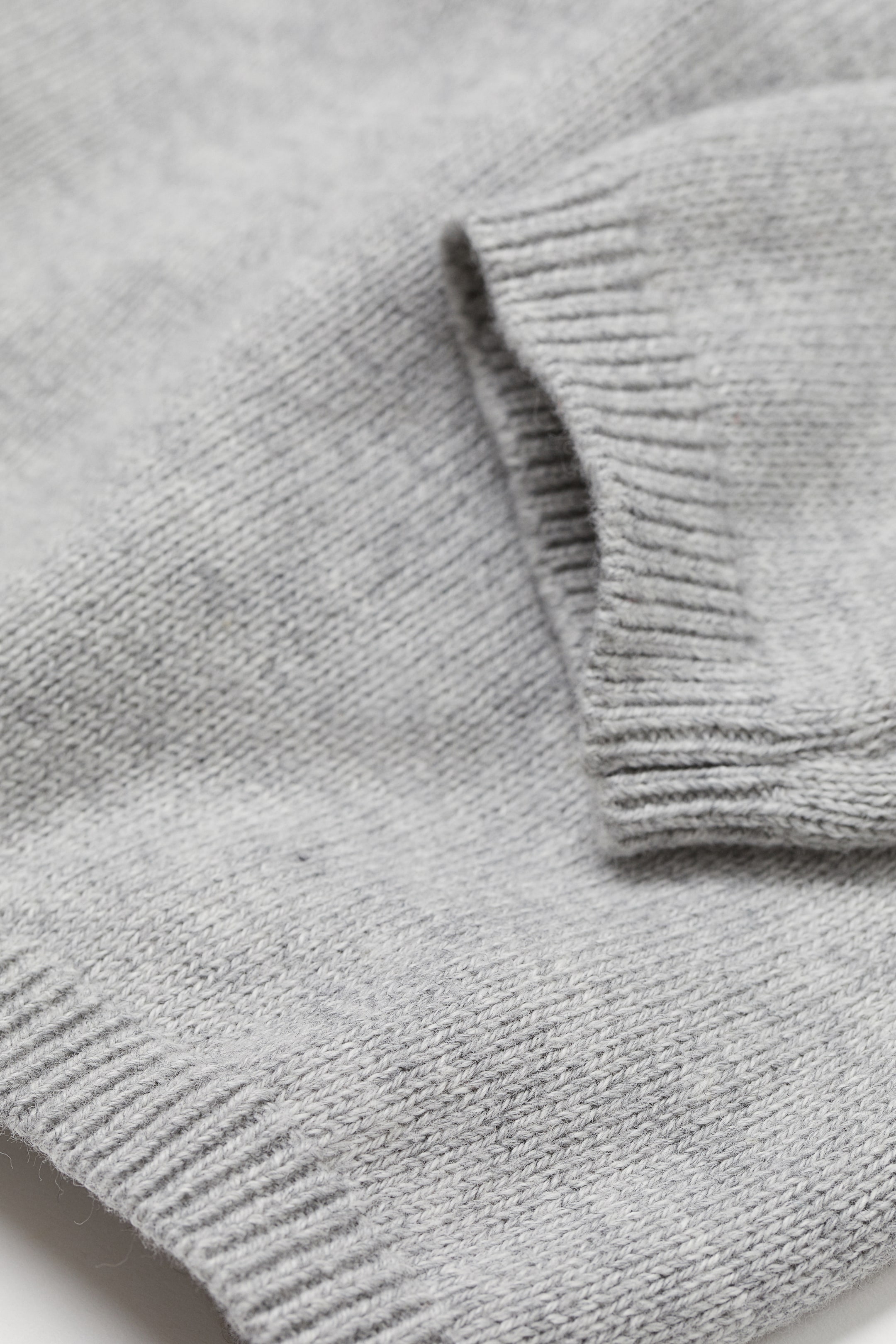 2pack fineknit jumpers Light grey/Dark blue Kids H&M GB