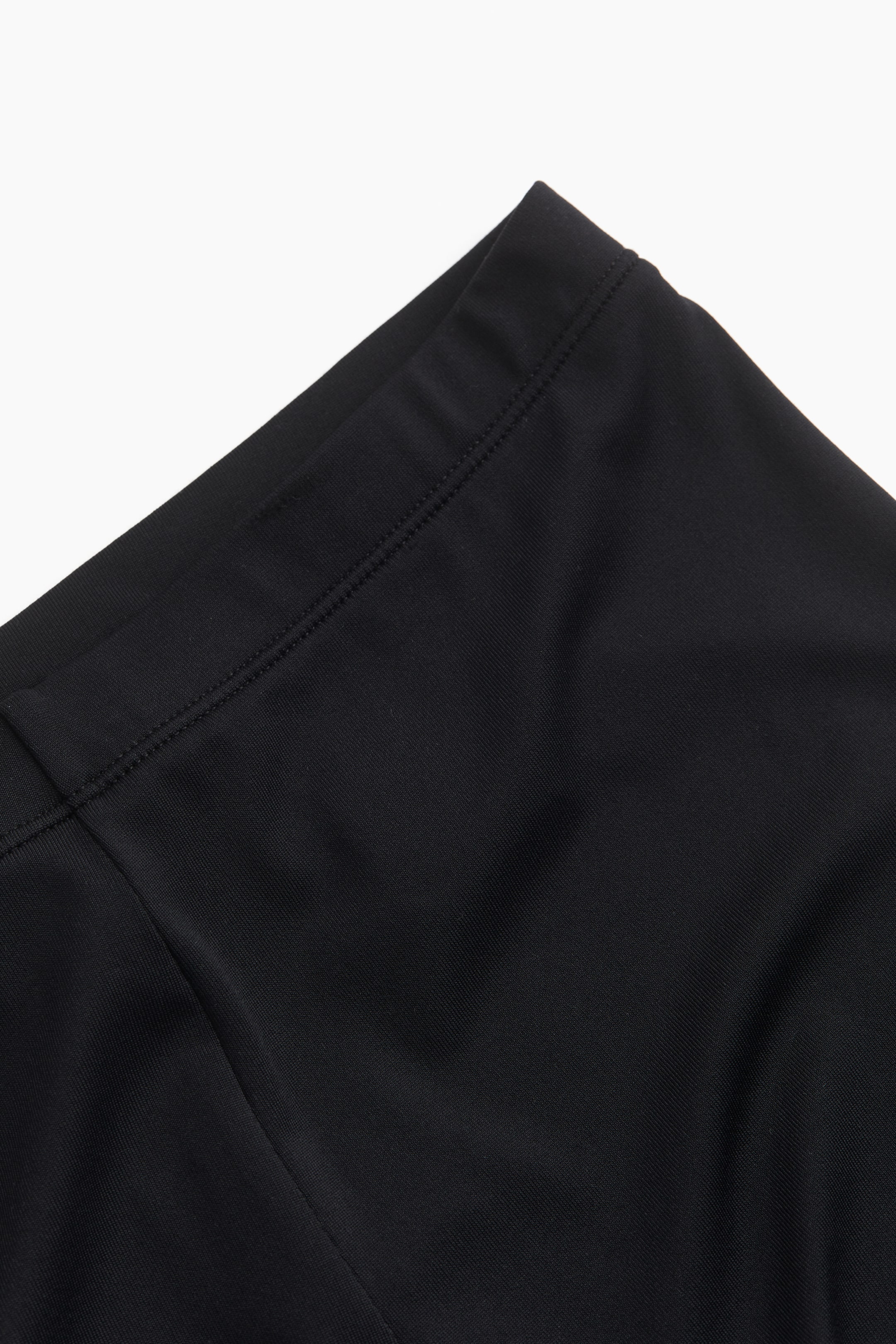 Microfiber Bike Shorts - High waist - Short - Black - Ladies | H&M US