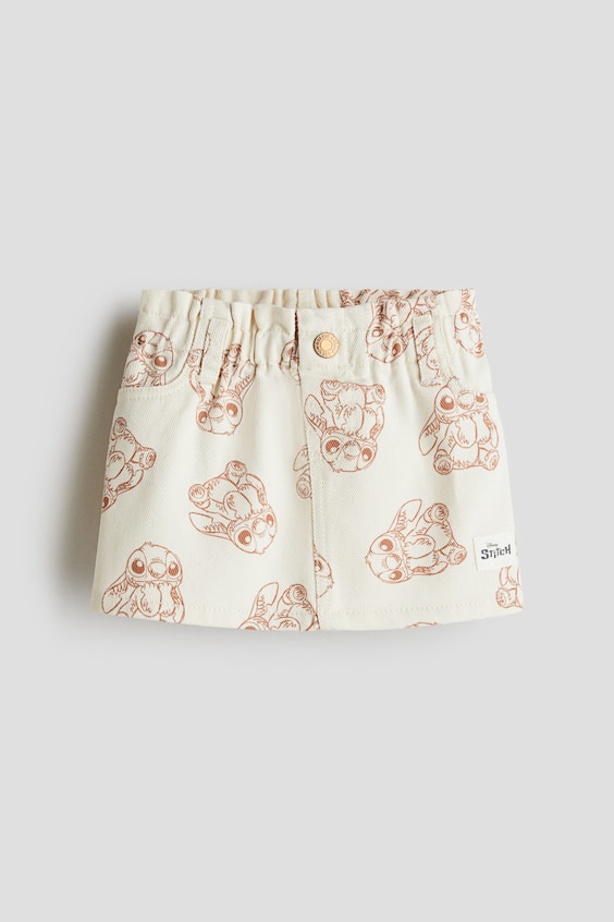 Детские юбки H&M Printed Twill Skirt