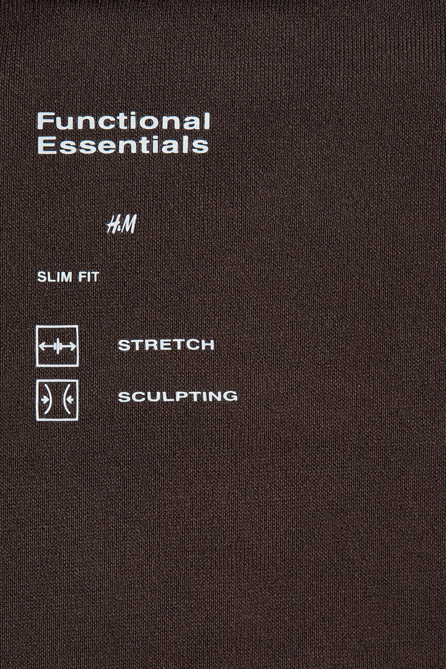 Μακρυμάνικο κορμάκι τάνγκα Sculpting - Σκούρο καφέ/Μαύρο/Ανοιχτό σάπιο μήλο - 8