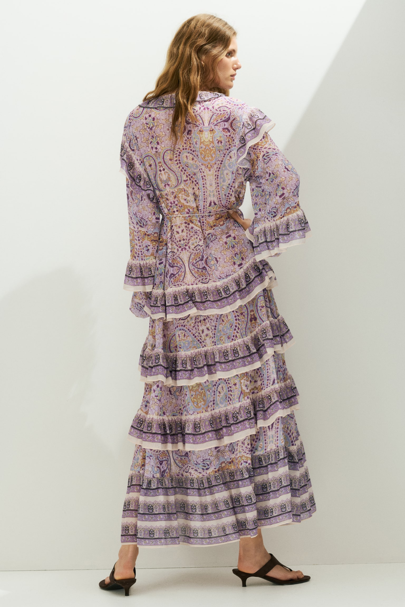 Flounced Tunic Dress - 4