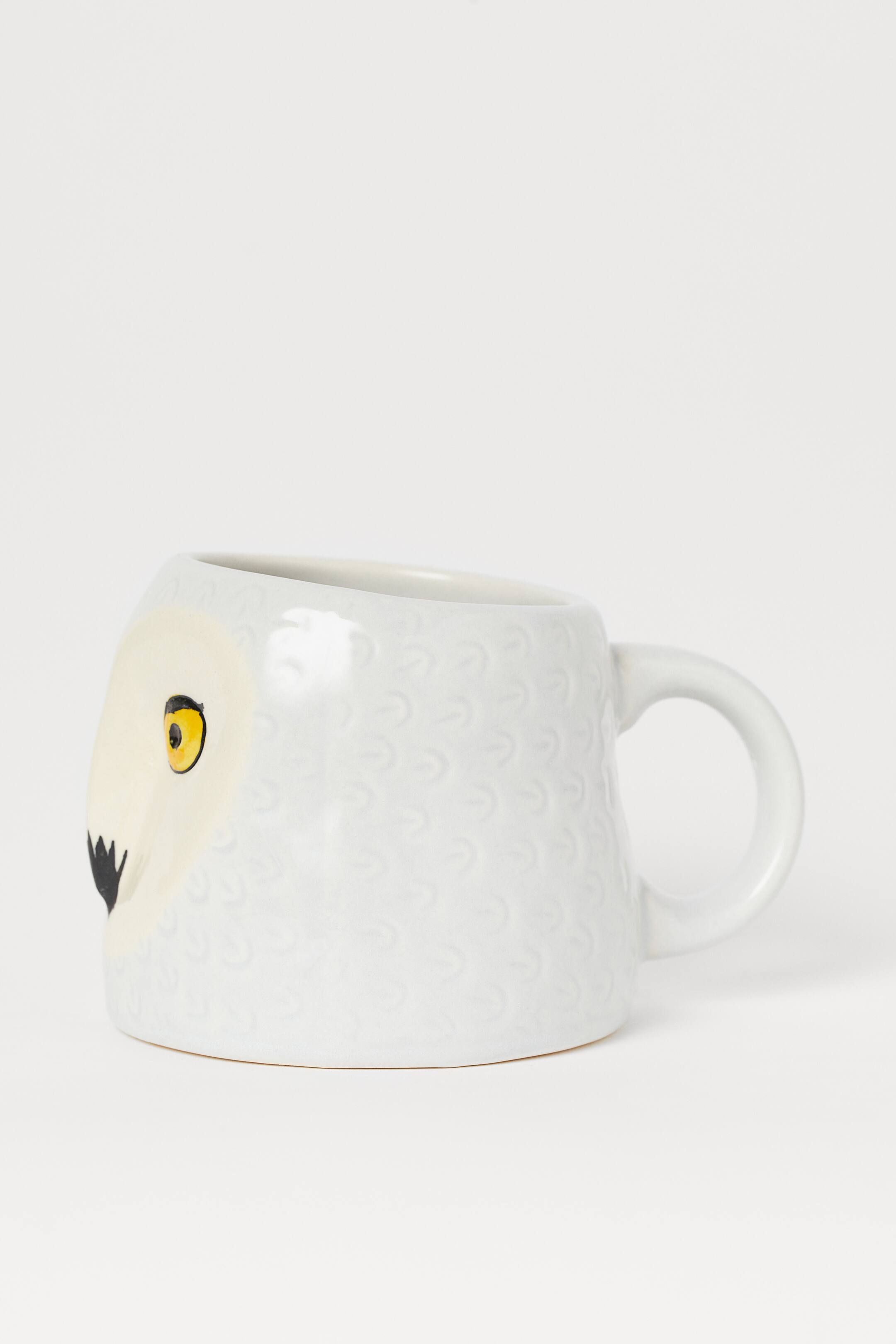 Größeres Bild ansehen: Keramiktasse - Hellblau/Eule - Home All | H&M DE 1