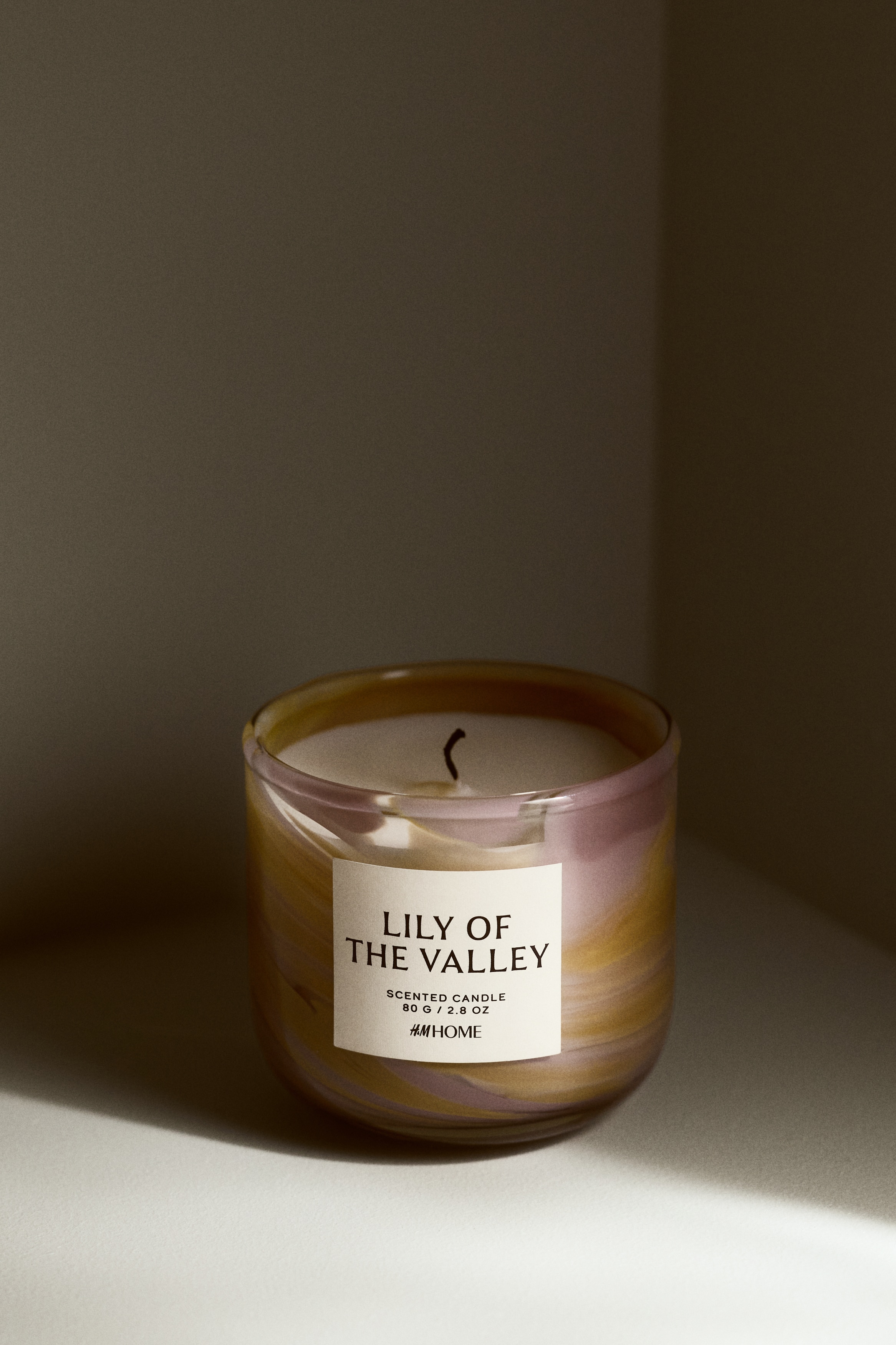 Scented Candle in Glass Holder - Lily of the Valley/Vanilla Patchouli/Apple Blush