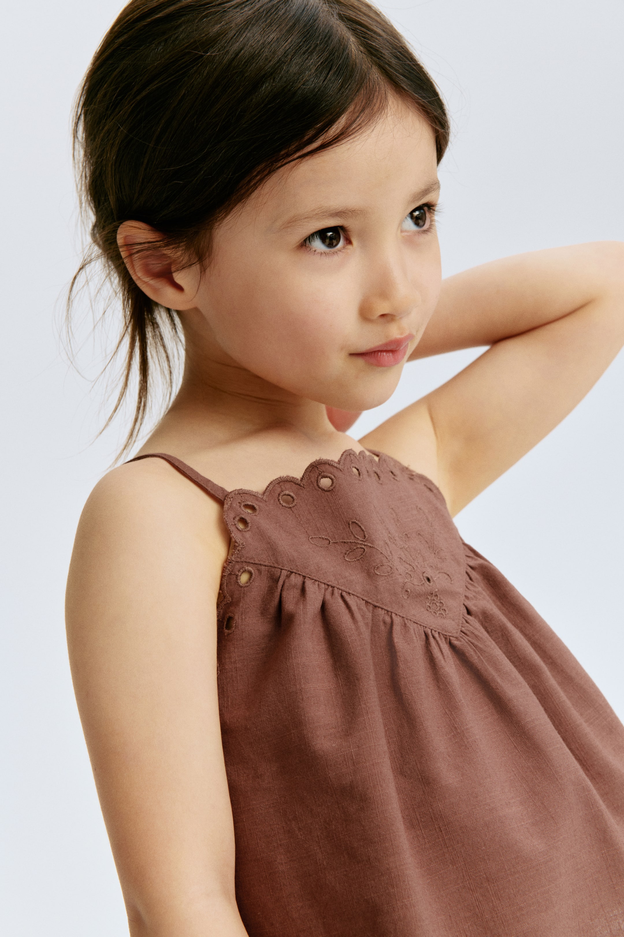 2-Piece Embroidered Cotton Set